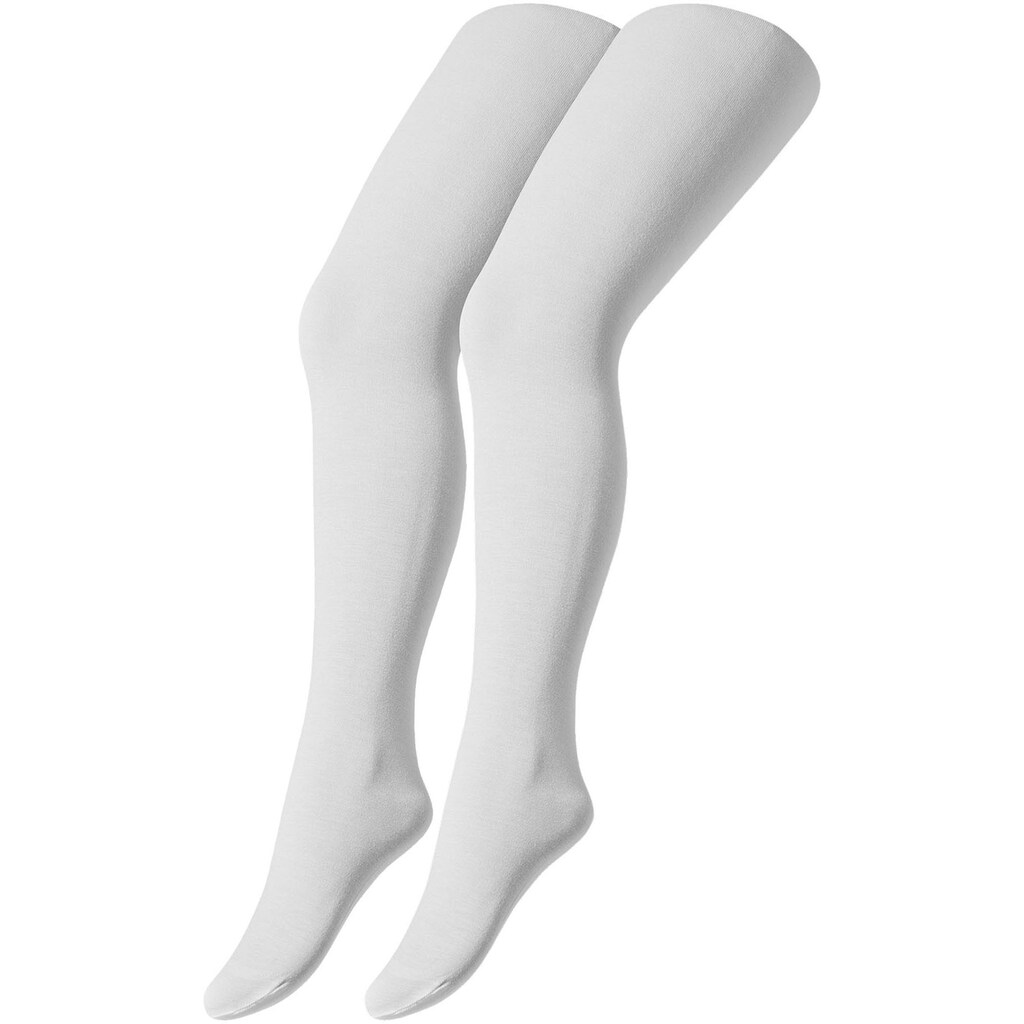 Camano Strickstrumpfhose, (Packung, 2 St.), Im praktischen Doppelpack