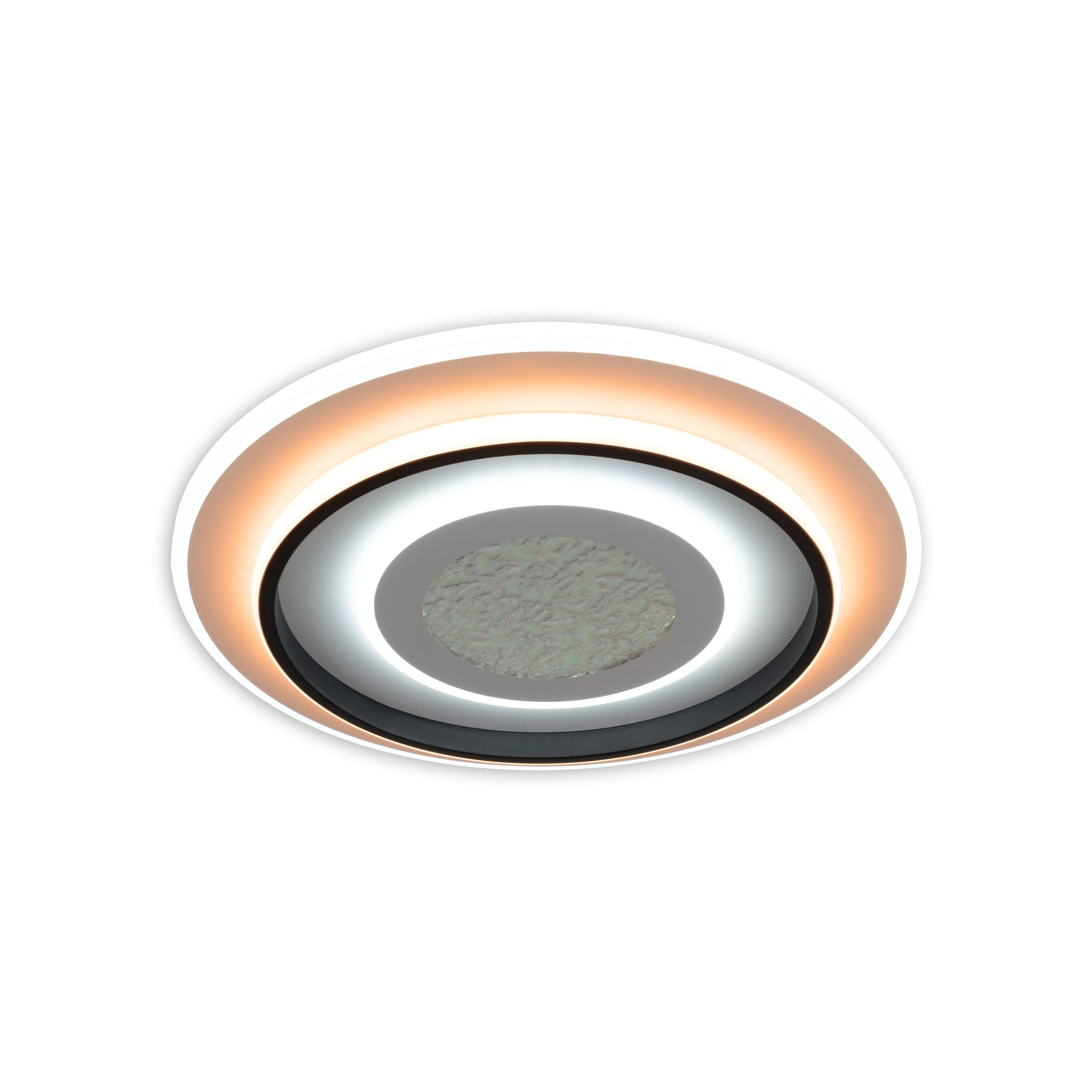 näve LED Deckenleuchte »Stelios« LED-Modul 1 Stk. RGB | warmweiß - kaltweiß dimmbar per IR-Fernbedienung, CCT, RGB, Memory, Nachtlicht, D: 45cm