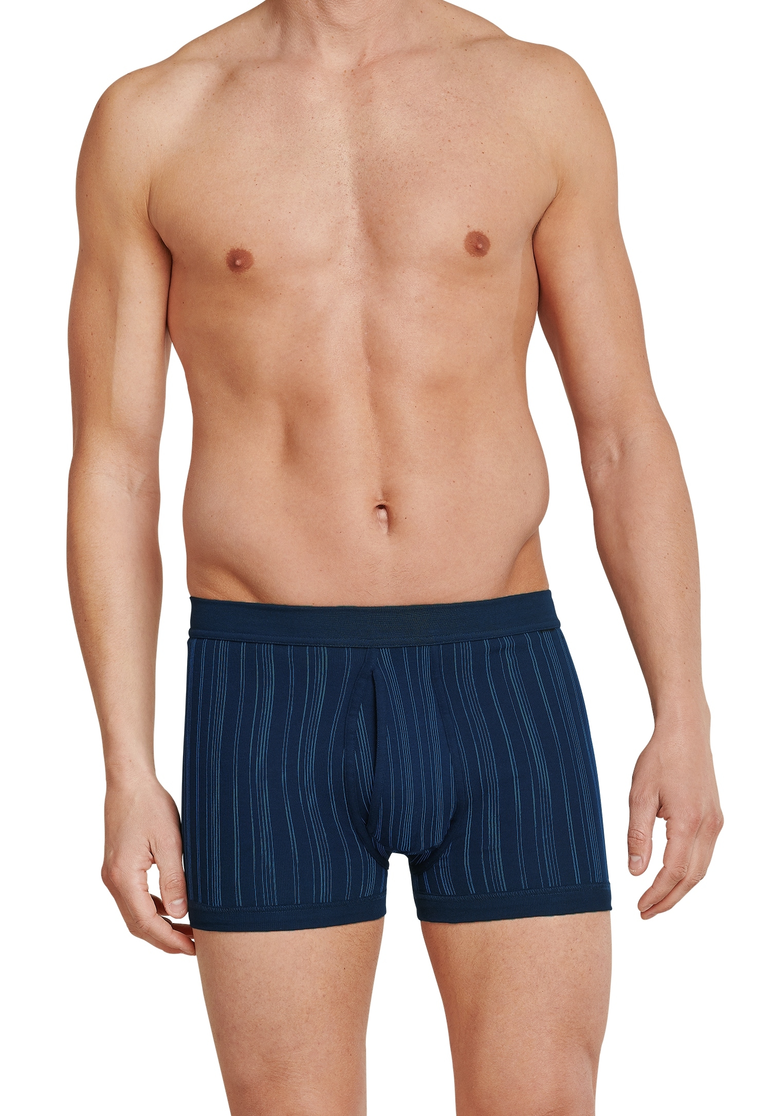 Schiesser Boxershorts »Original Classics«, (2er Pack), mit Eingriff, gestreift