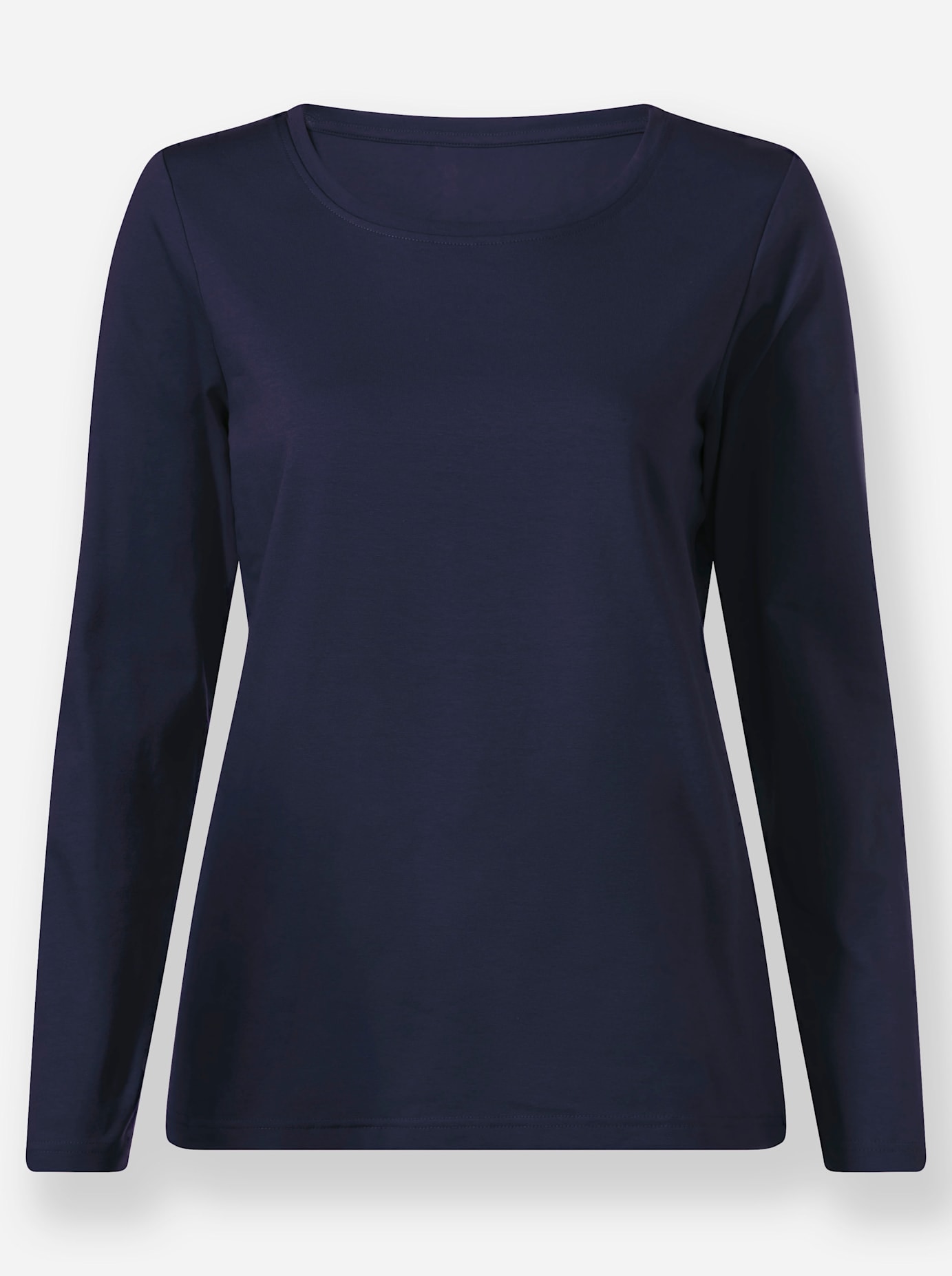 Rundhalsshirt »Rundhals-Shirt«, (1 tlg.)