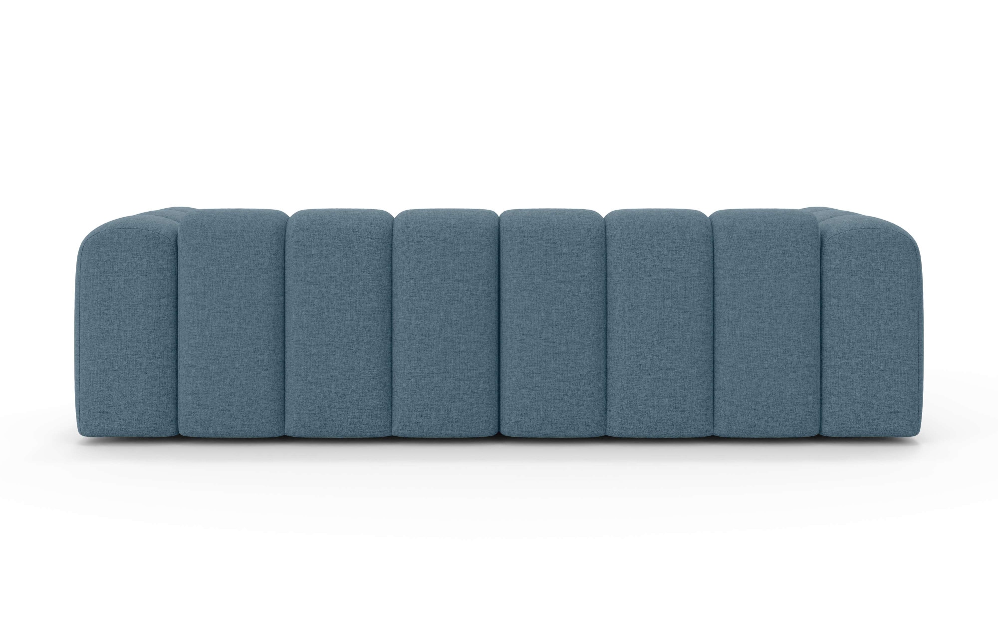 OTTO home Ecksofa »KALLIE Design-Sofa mit Wellenunterfederung, Bubble-Optik, 248/186/72cm«, moderne Steppung, hoher Sitzkomfort und modernes Design