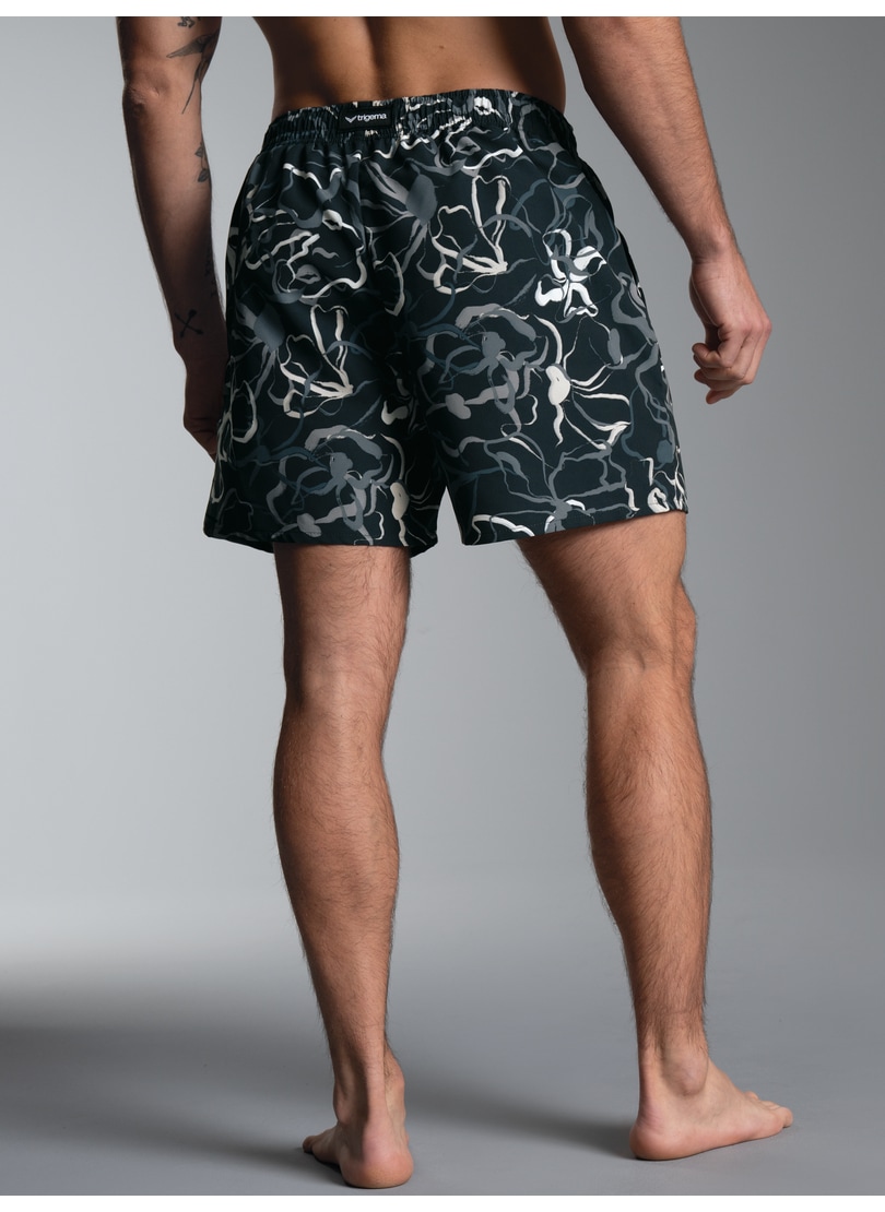 Trigema Shorts »TRIGEMA Bade-/Freizeitshorts mit Druckmotiv«