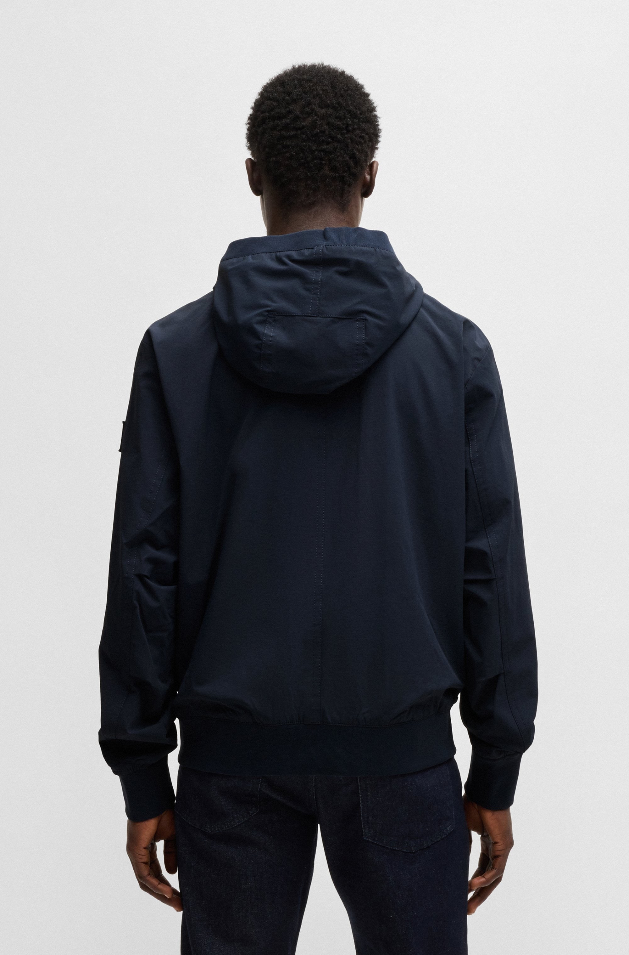 BOSS ORANGE Outdoorjacke »Oloco«, mit Kapuze, mit Kapuze