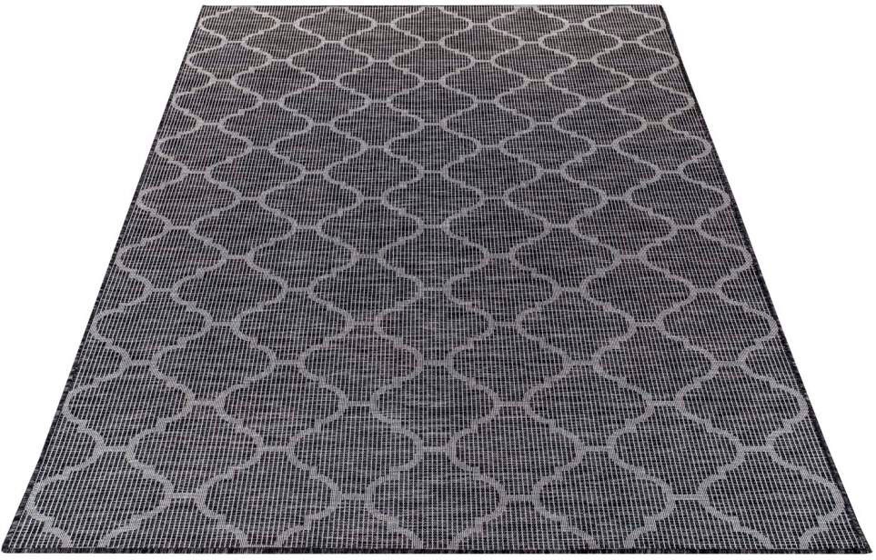 Carpet City Outdoorteppich »PALM 3069«, rechteckig, 5 mm Höhe, Läufer, Wetterfest & UV-beständig, für Balkon, Terrasse, Küche, flach