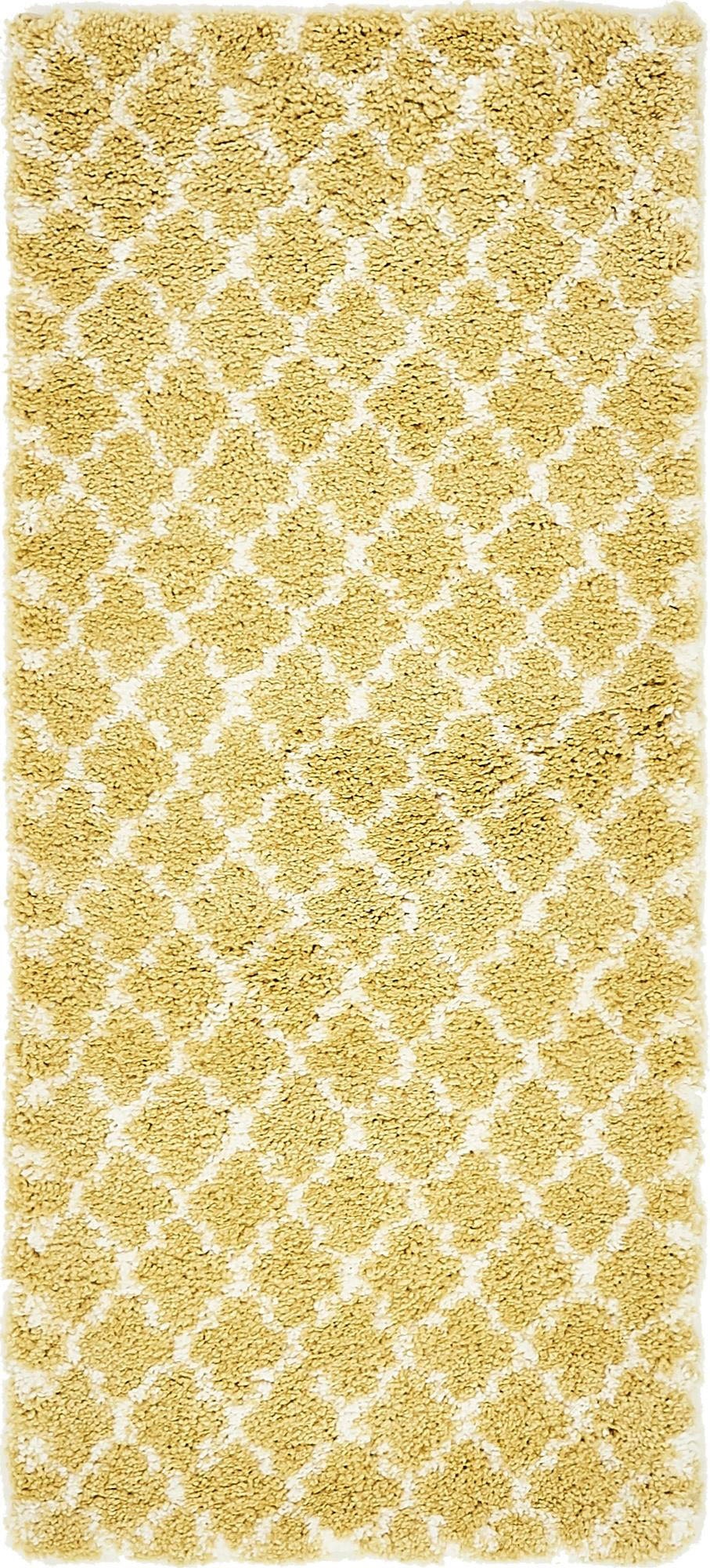 Myflair Möbel & Accessoires Hochflor-Läufer »Temara Shag Lagerräumung«, rechteckig, 51 mm Höhe, Teppich-Läufer, gewebt, weich & kuschelig