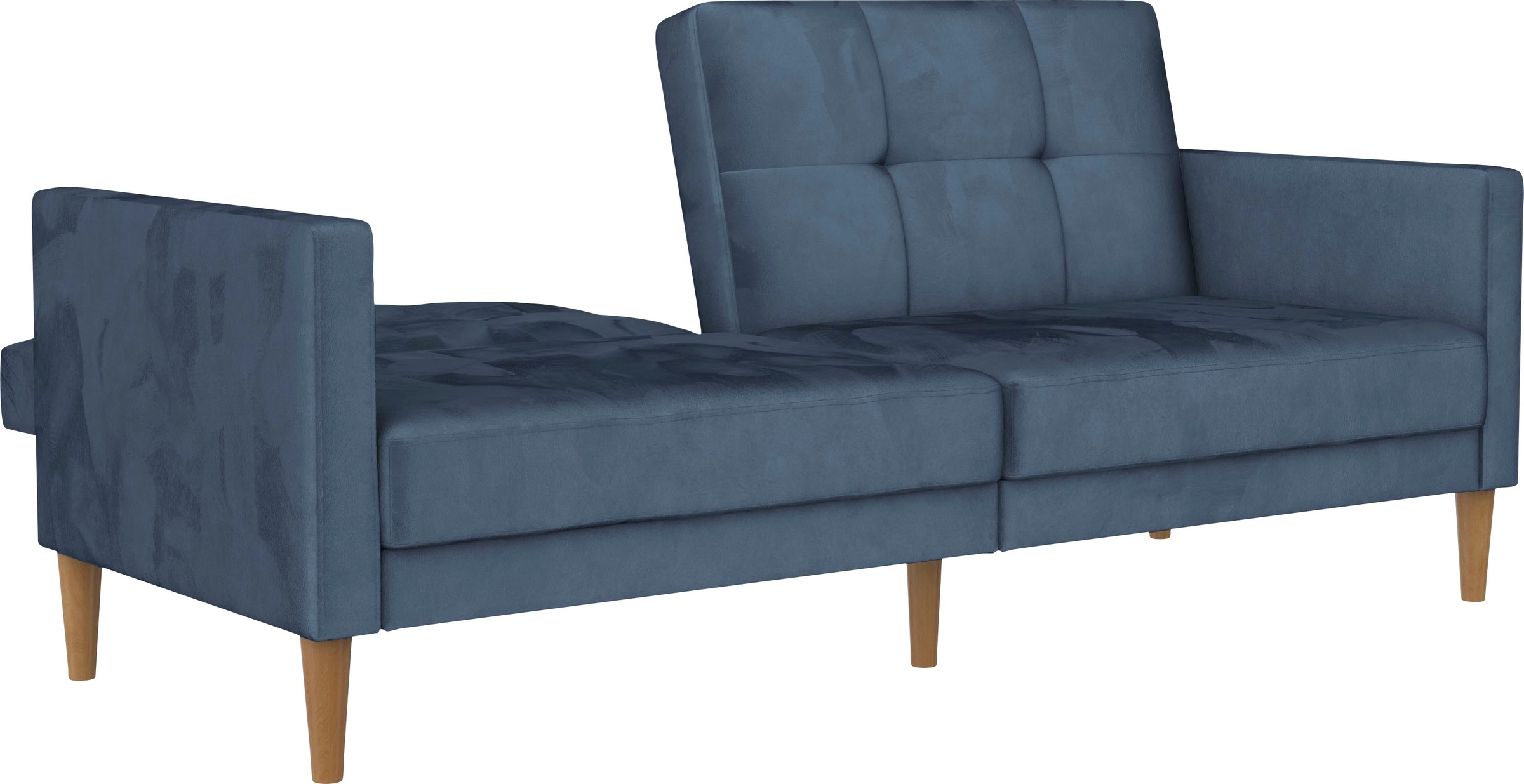 Dorel Home 3-Sitzer »Lilly«, Bett-Funktion, Rückenlehne 3-fach verstellbar, Sitzhöhe 43 cm