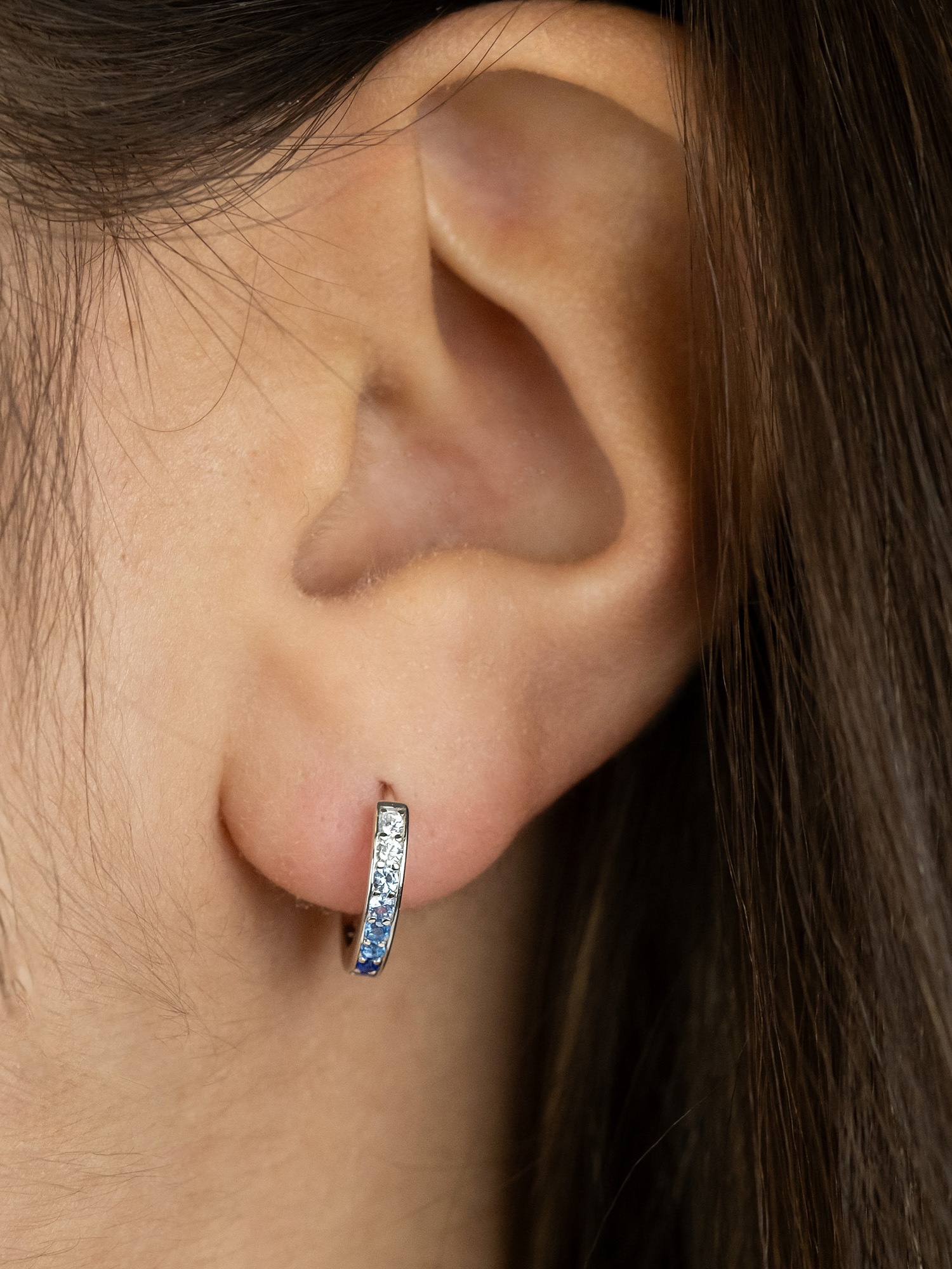 Engelsrufer Paar Creolen »Ocean Shade« Made in Germany - mit Zirkonia (synth.)