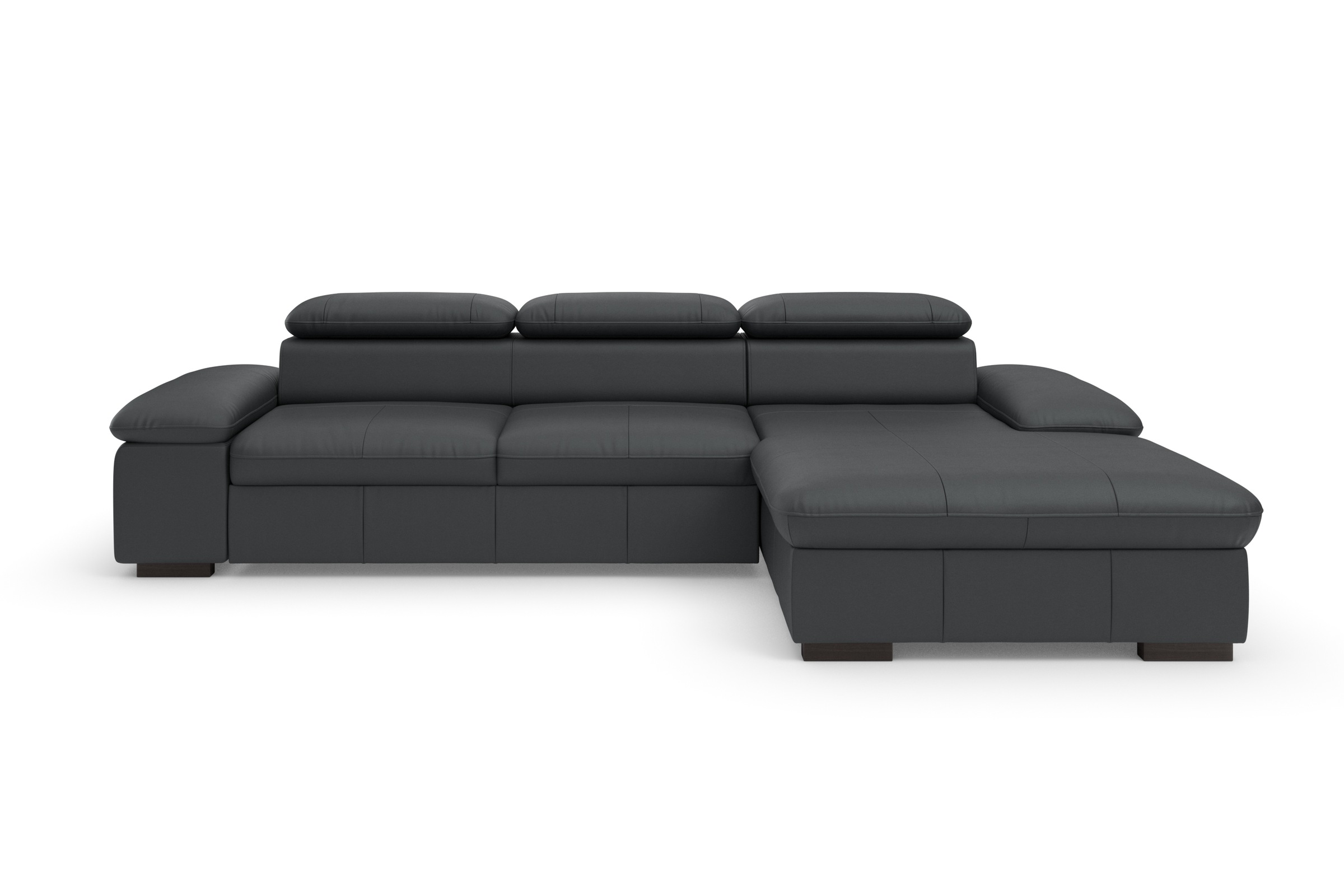 Home affaire Ecksofa »Alberto L-Form«, mit Kopfteilverstellung, wahlweise mit Bettfunktion