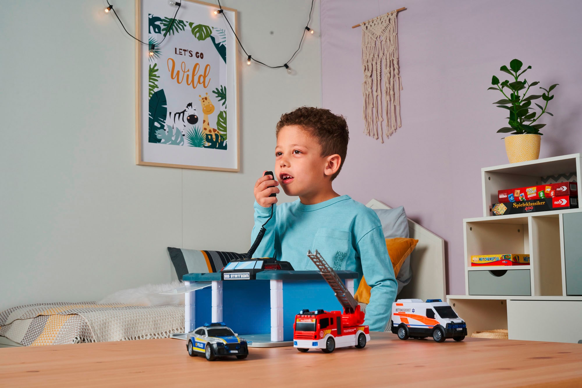Dickie Toys Spiel-Gebäude »Rescue Center«, mit Licht & Sound
