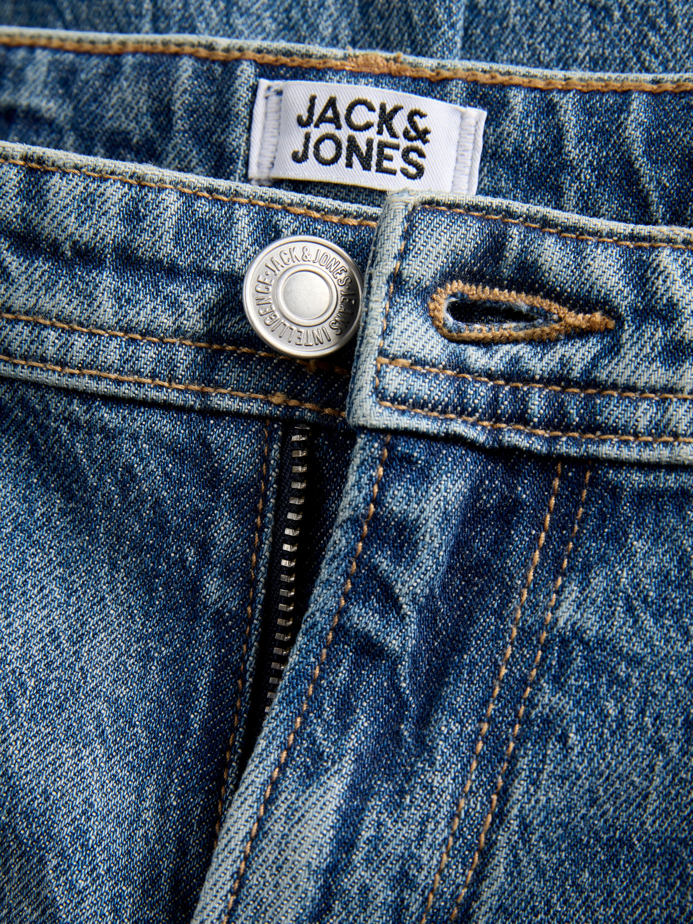 Jack & Jones Junior Straight-Jeans »JJICLARK JJORIGINAL ST 175 JNR« Baumwollmischung, regular fit