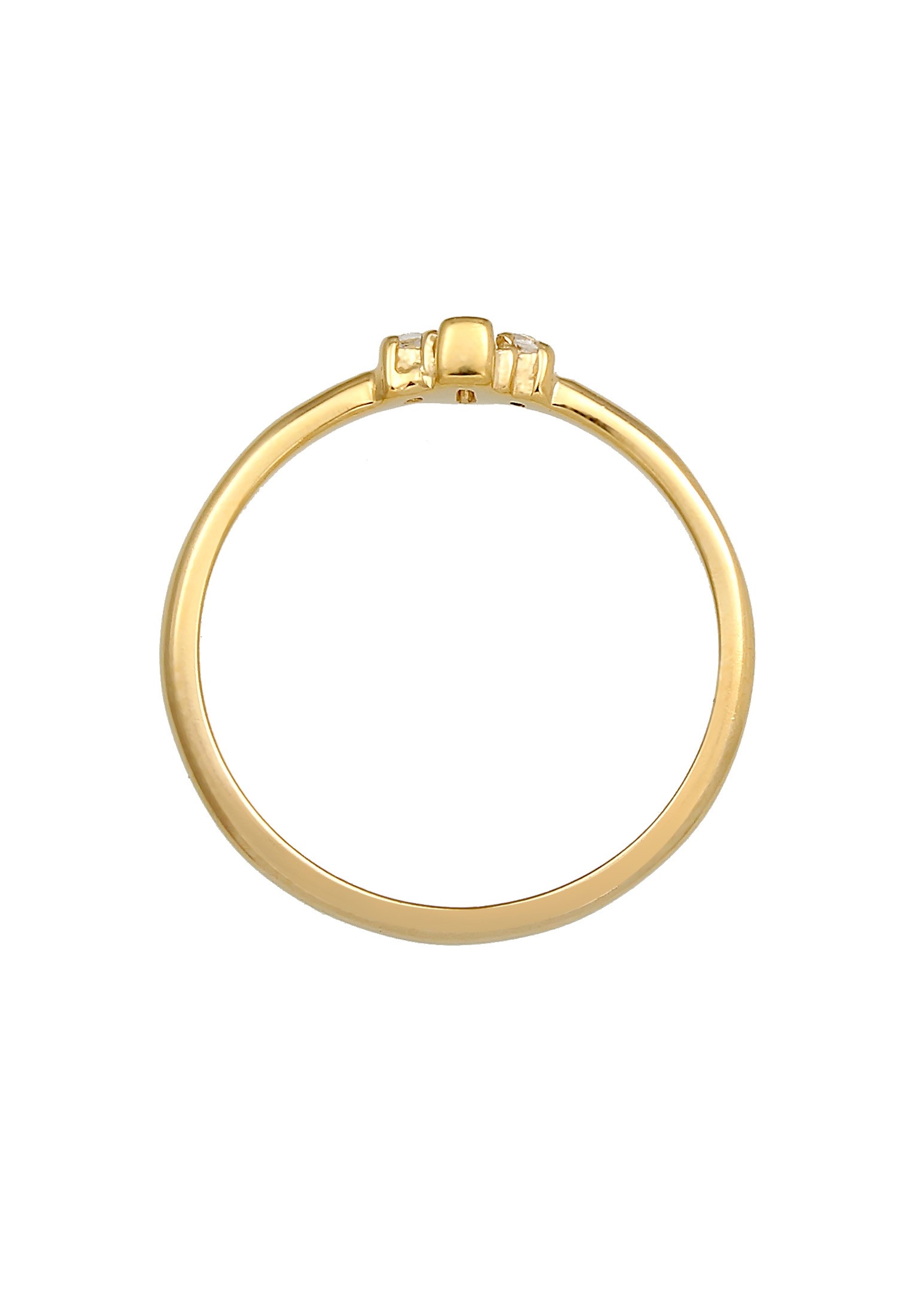 Elli Premium Verlobungsring »Ring Topas Edelstein Rechteck Verlobung 925 Silber«