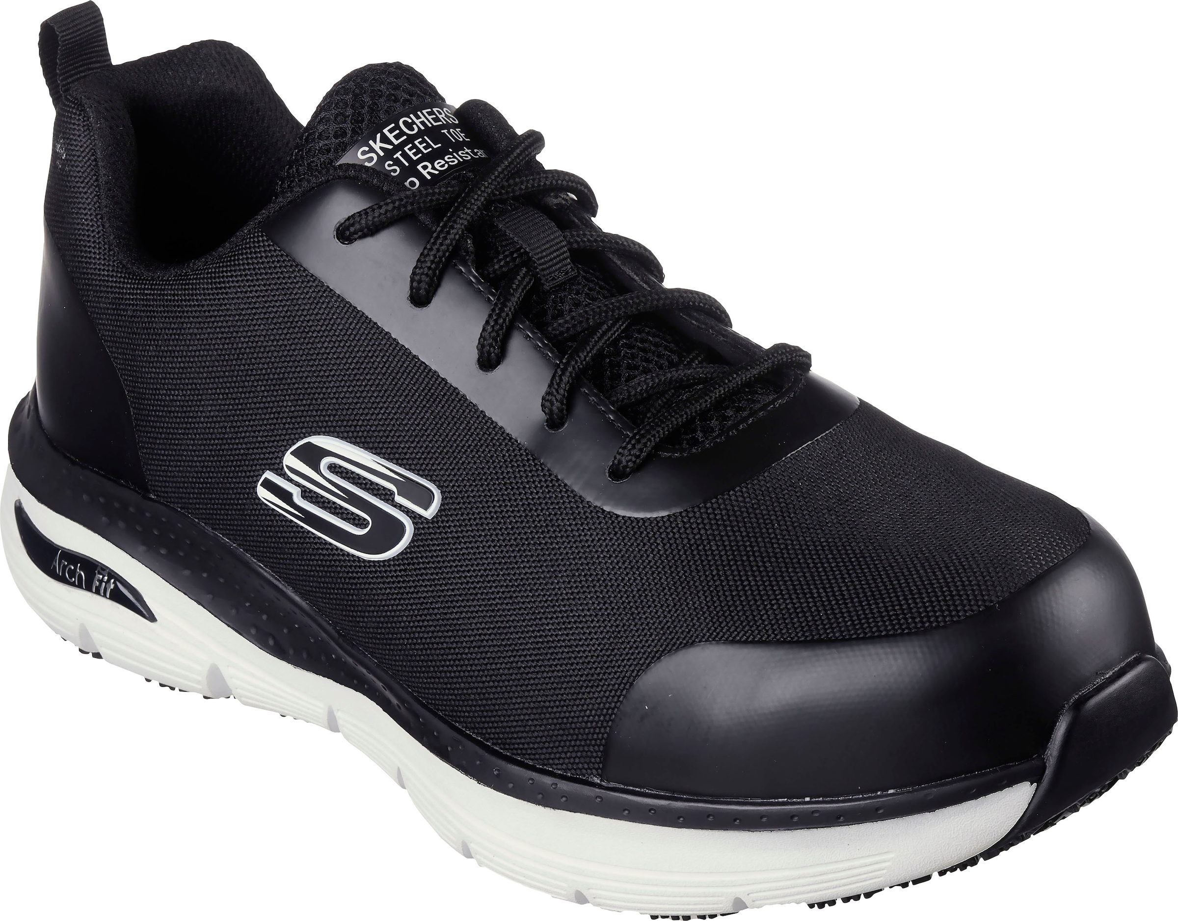 Skechers Sicherheitsschuh »ARCH FIT SR-RINGSTAP«, S3 ESD, leicht und sportlich, durchtrittsicher