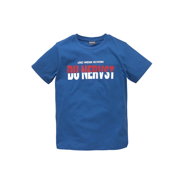 KIDSWORLD T-Shirt »DU NERVST«, Sprücheshirt bei OTTO