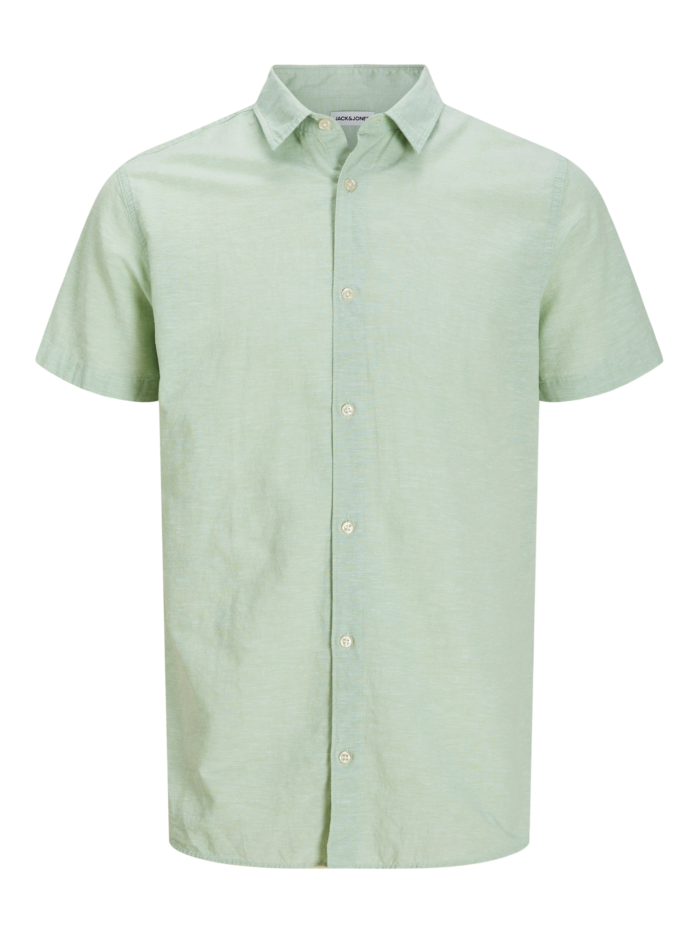 Jack & Jones PlusSize Kurzarmhemd »JJEBREEZE SHIRT SS SN PLS«, mit Hemdkragen