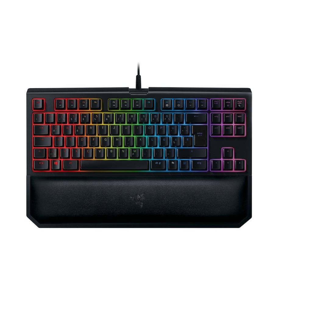 RAZER Tastatur »BlackWidow Chroma V2«, (Handgelenkauflage)