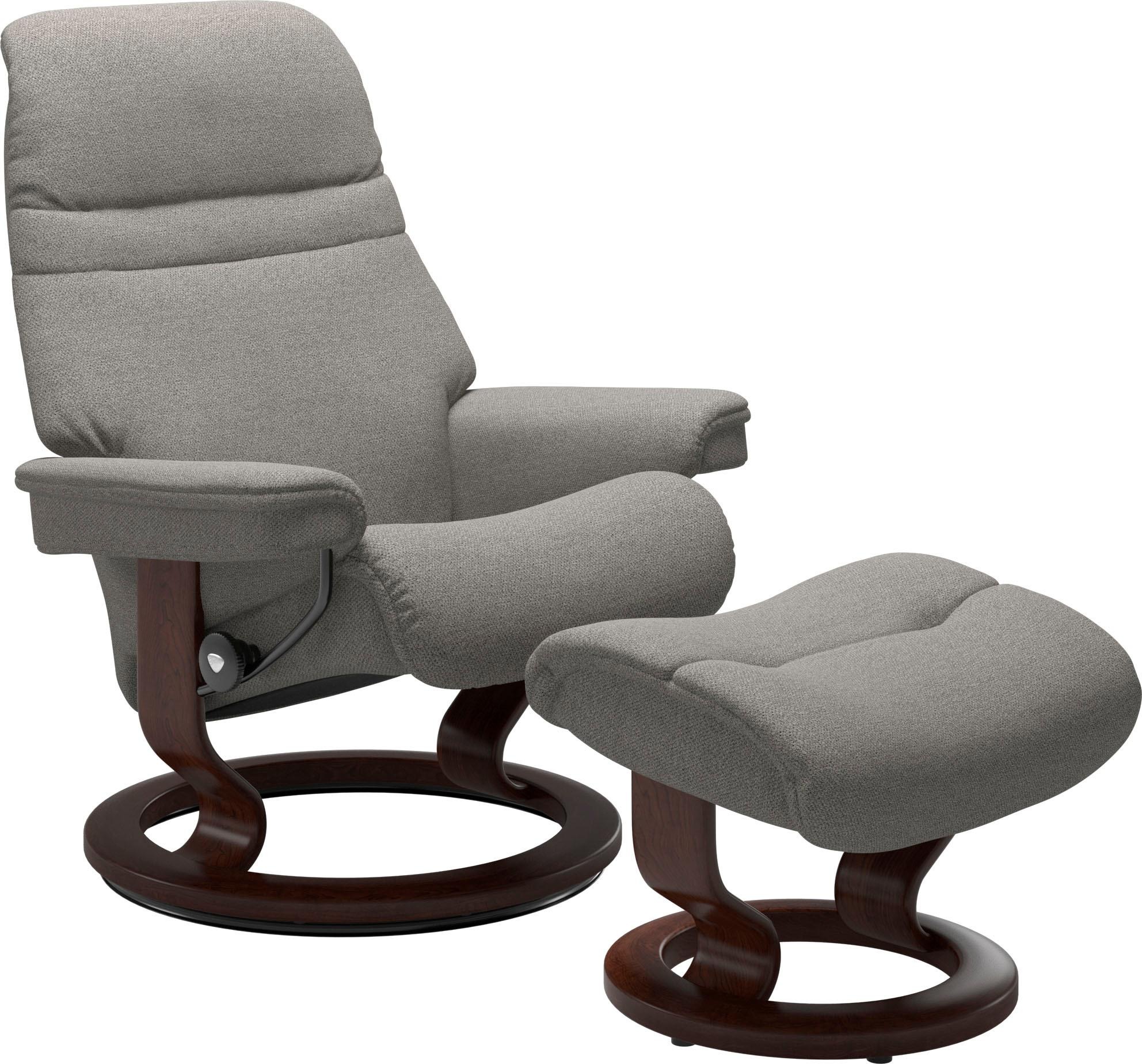 Stressless® Relaxsessel »Sunrise«, mit Classic Base, Größe S, Gestell Braun