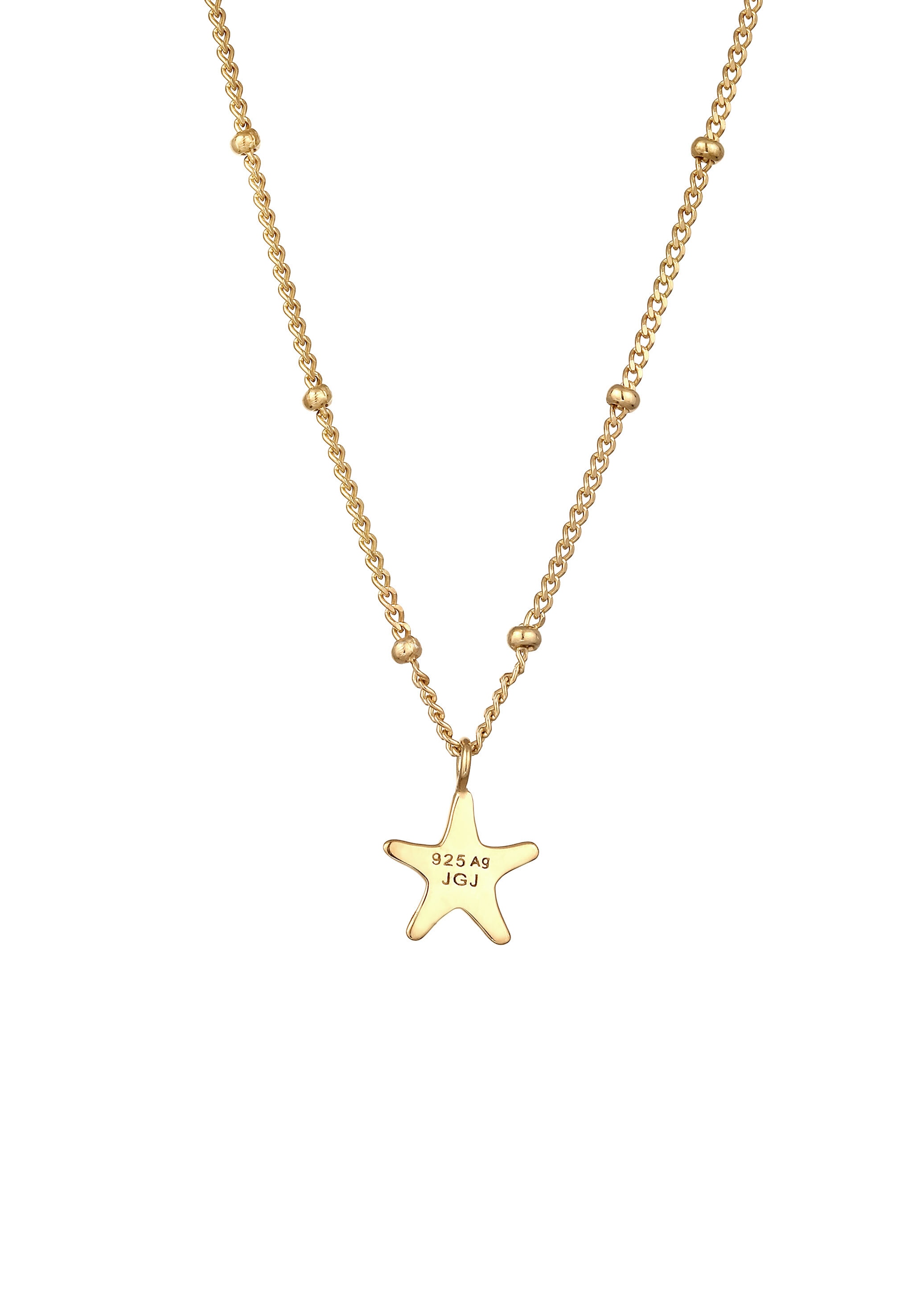 Elli Choker »Halskette Choker Anhänger Seestern 925 Sterling Silber«