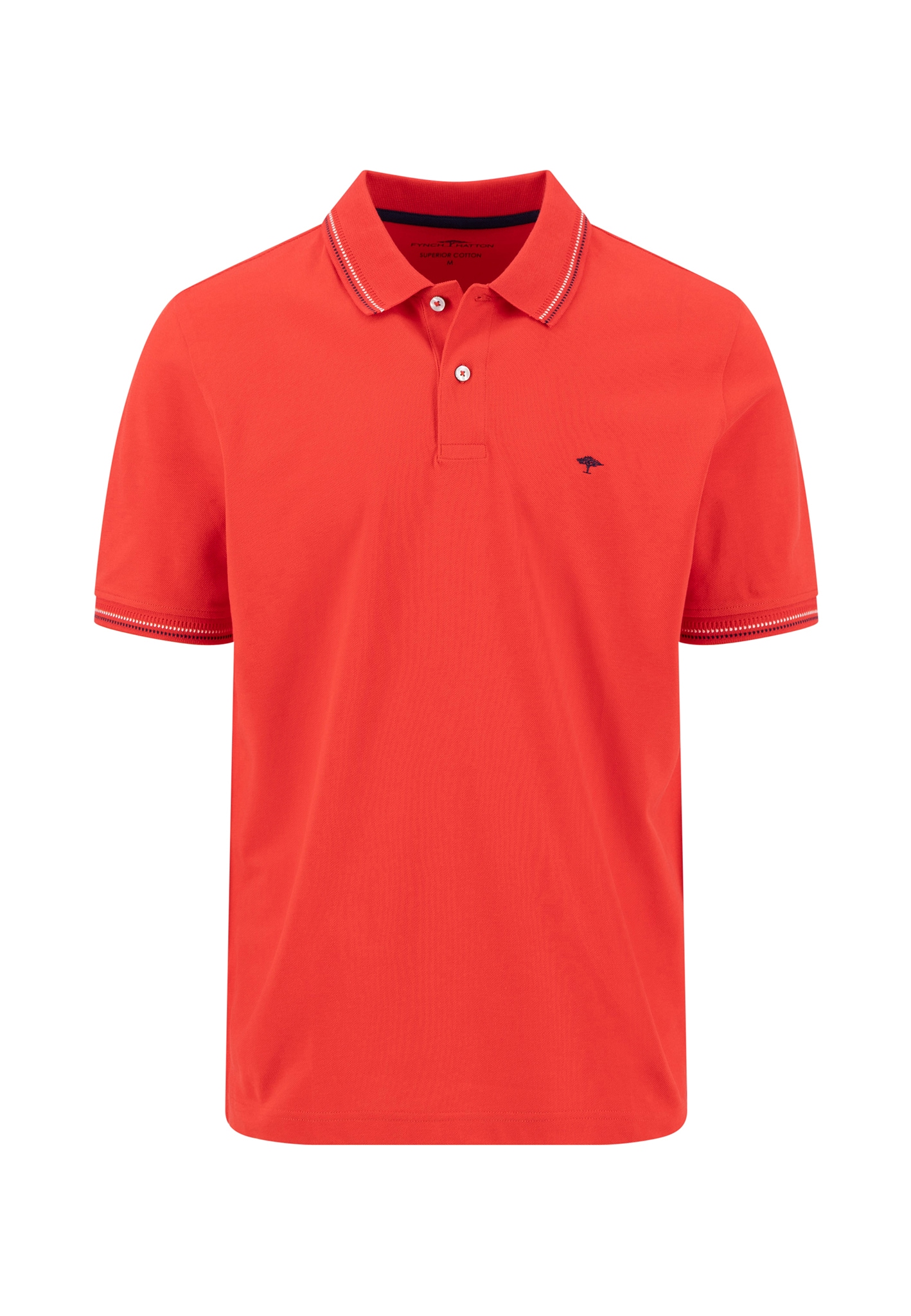 FYNCH-HATTON Poloshirt mit Logo Stickerei