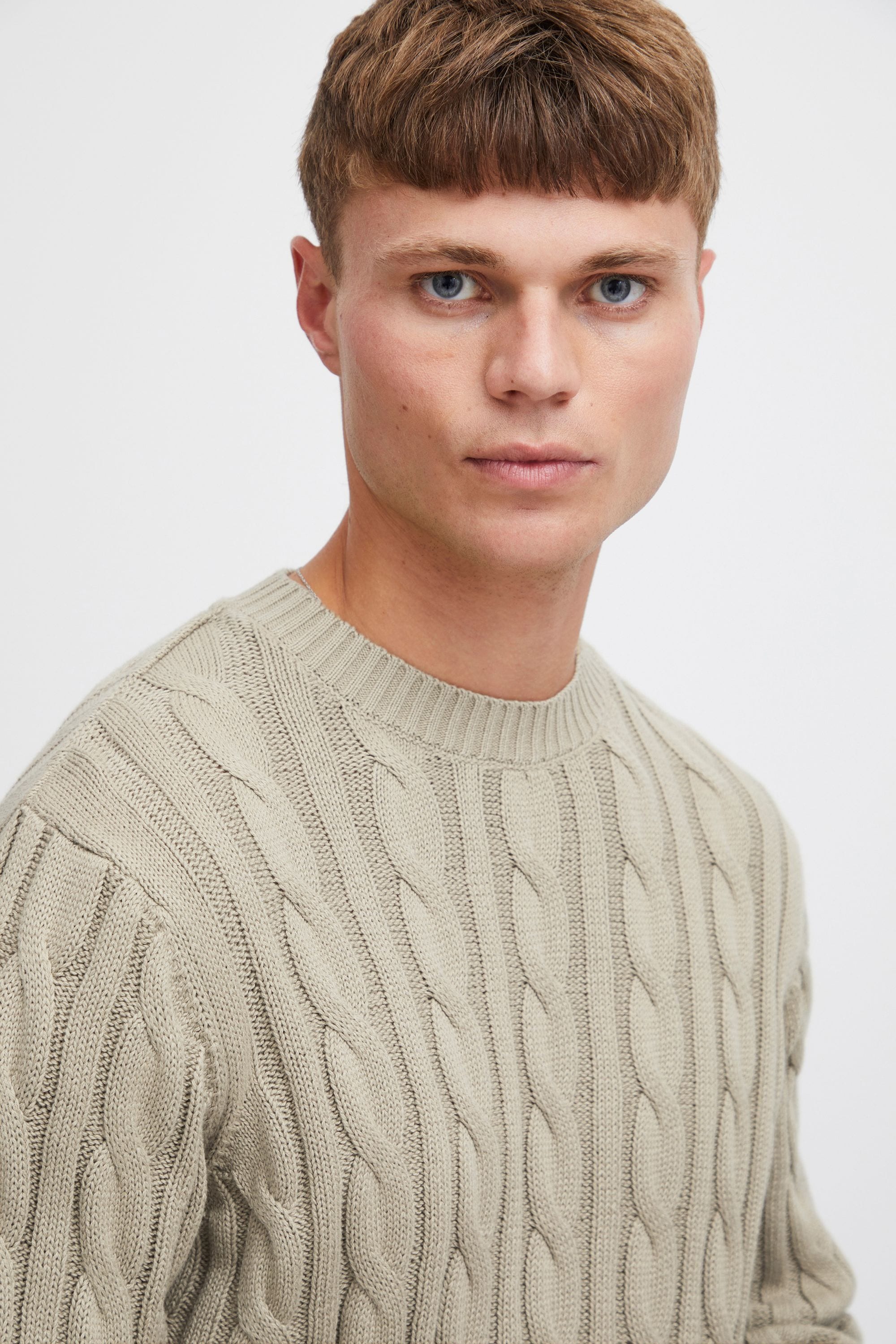 !Solid Strickfleece-Pullover »Strickpullover SDGibril«