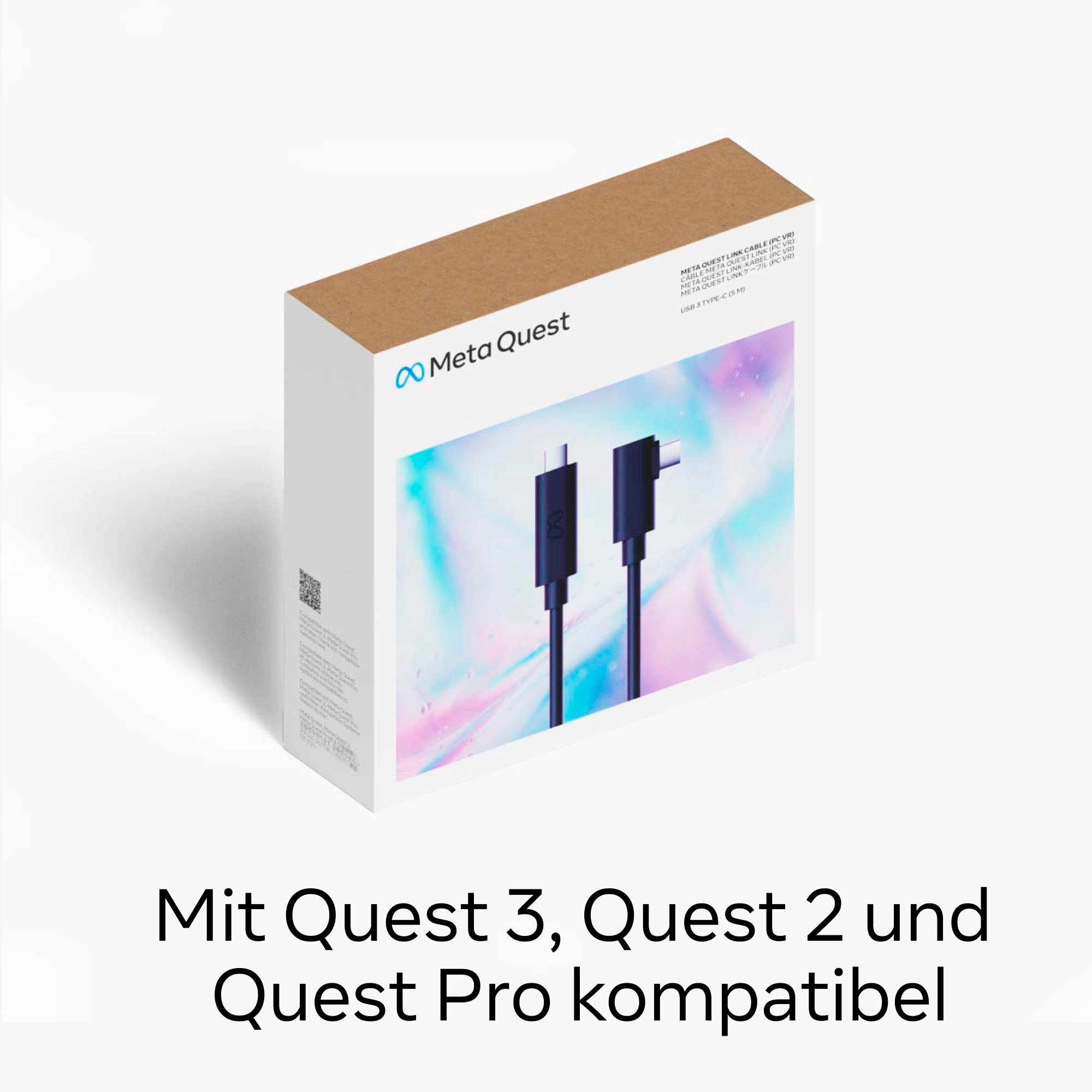 Meta Quest Virtual-Reality-Brille »Link-Kabel«