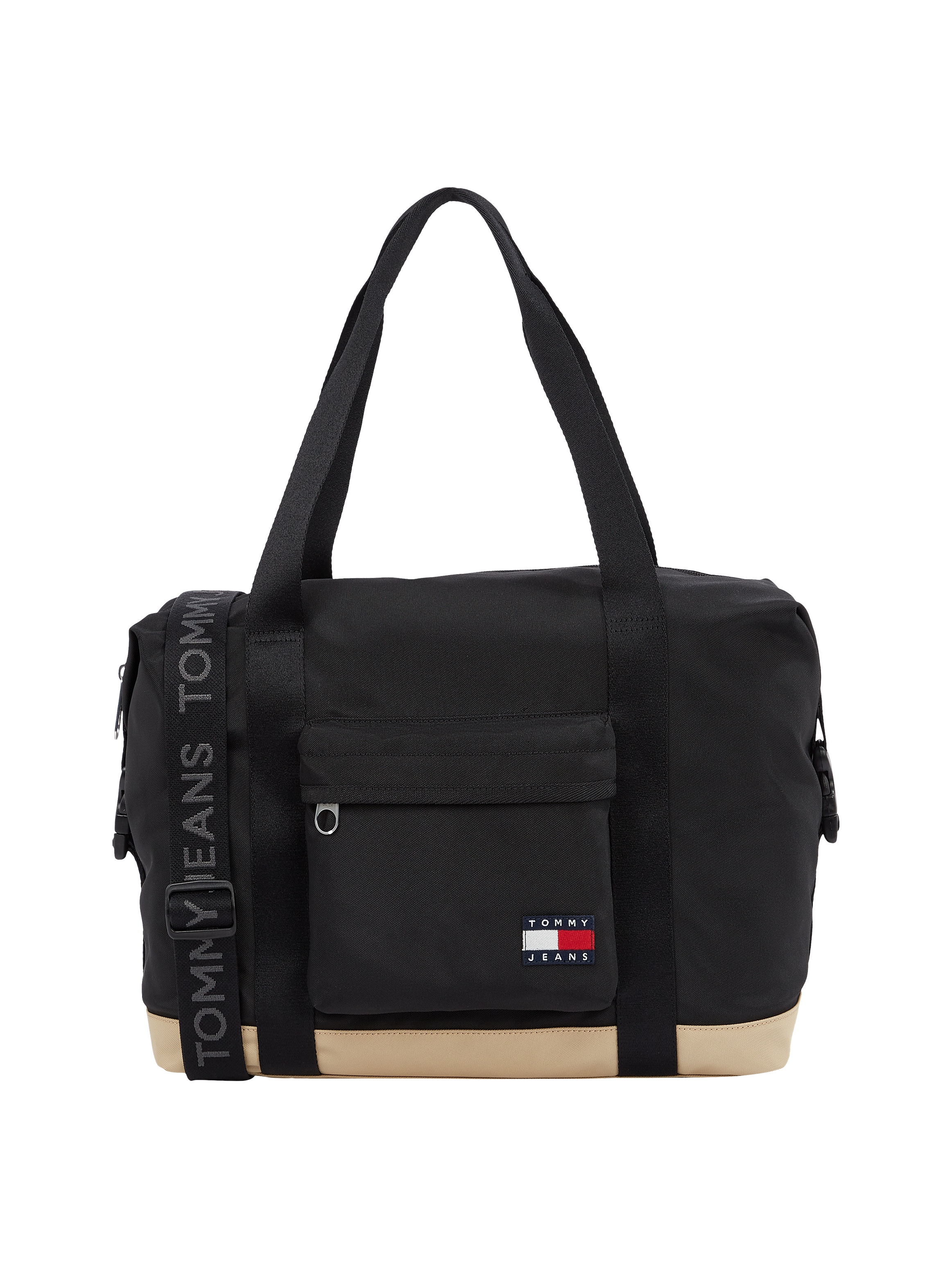 TOMMY JEANS Weekender »TJM ESS DAILY DUFFLE«, Unisex Reisetasche mit kontrastfarbigem Boden