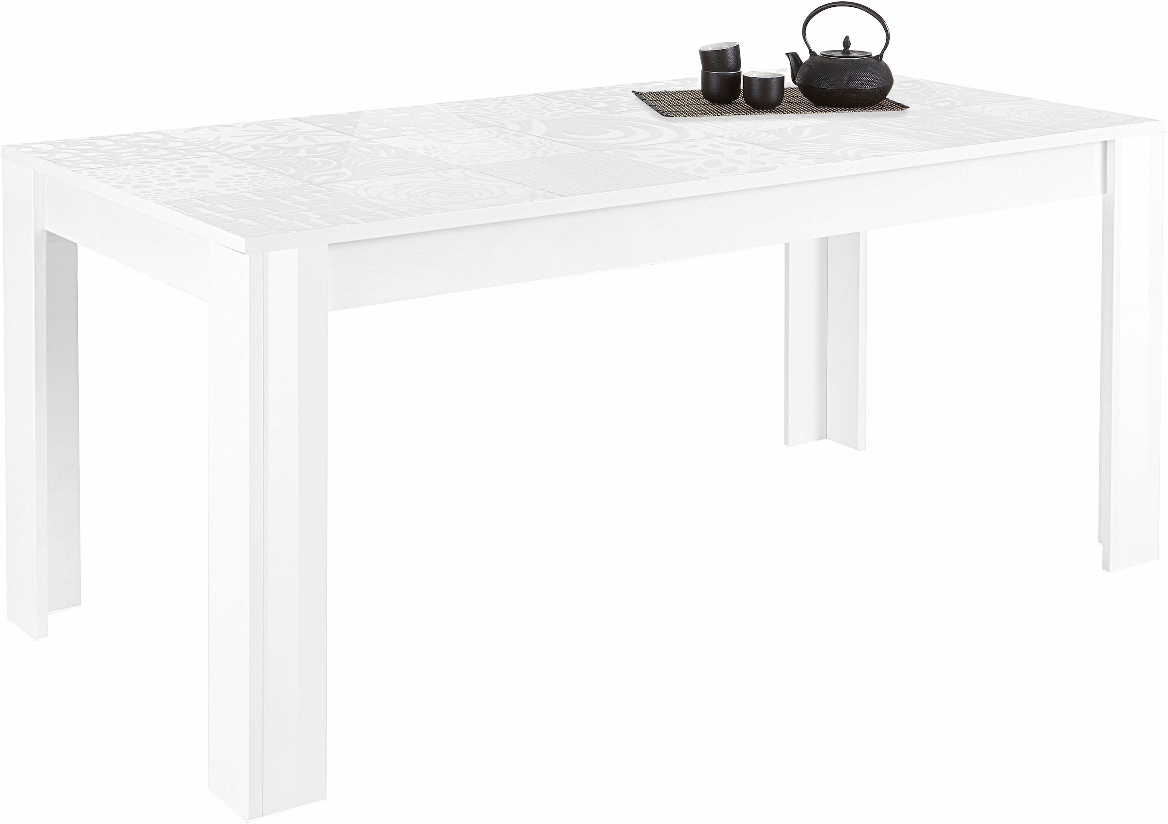 INOSIGN Esstisch »Miro«, Breite 180 cm mit oder ohne Ansteckplatten