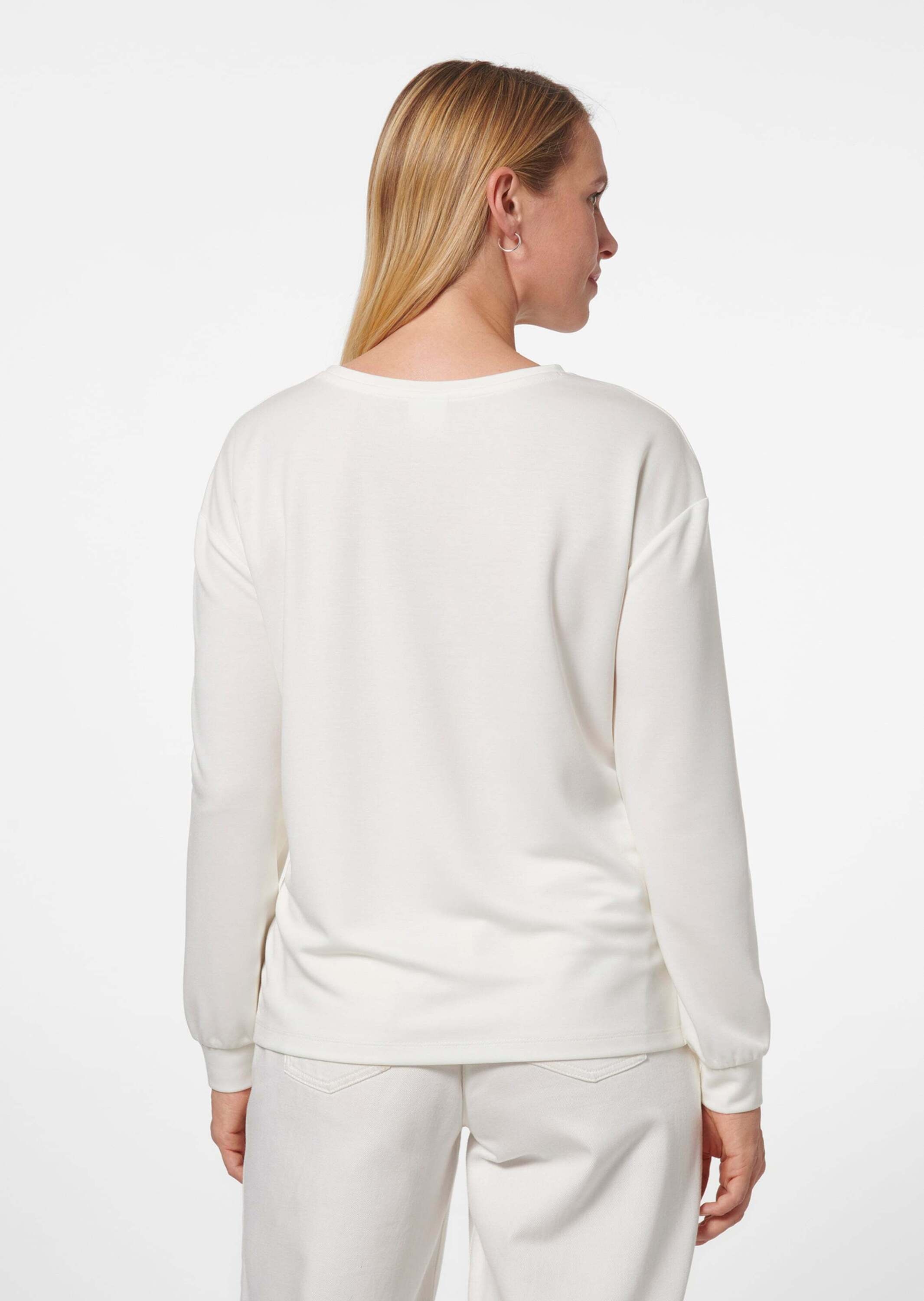 MADELEINE Langarmshirt »Sweatshirt Sweatshirt mit Knoten-Drapierung«