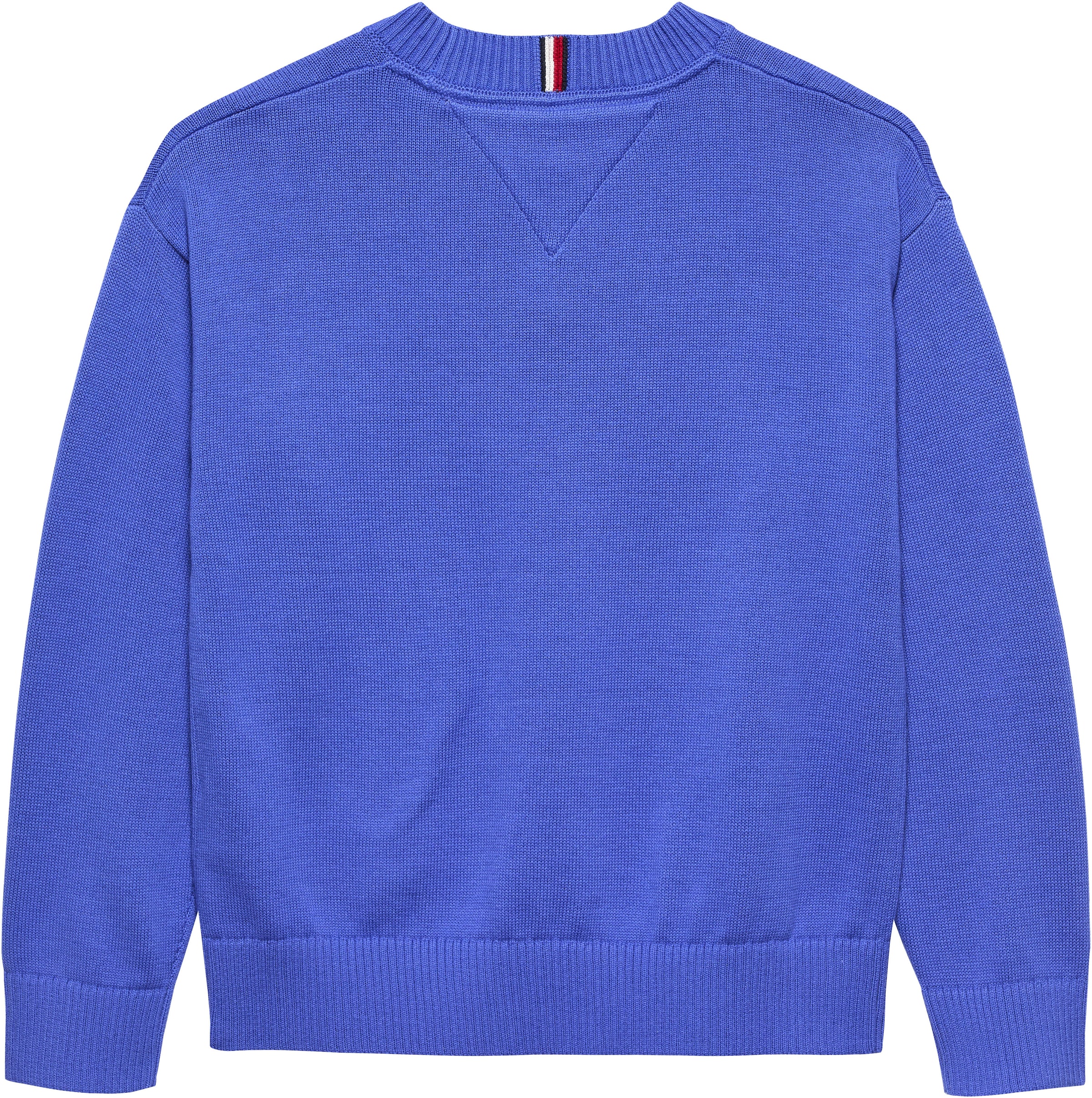 Tommy Hilfiger Strickpullover »WAVY FLAG SWEATER LS« Kinder bis 16 Jahre, Rundhals