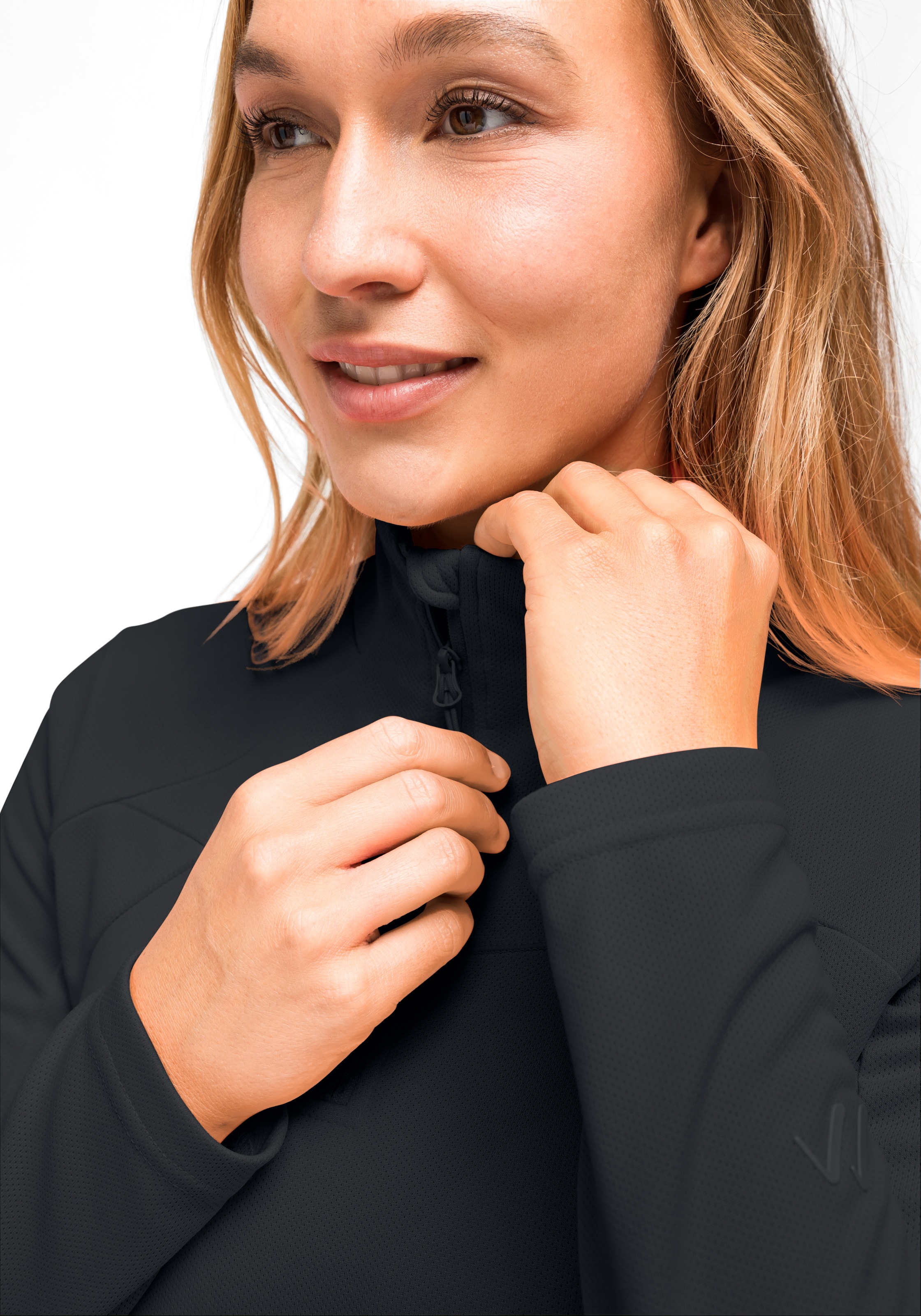 Maier Sports Funktionsshirt »Bianka«, funktionaler Damen Midlayer für Outdoor Touren und Ausflüge