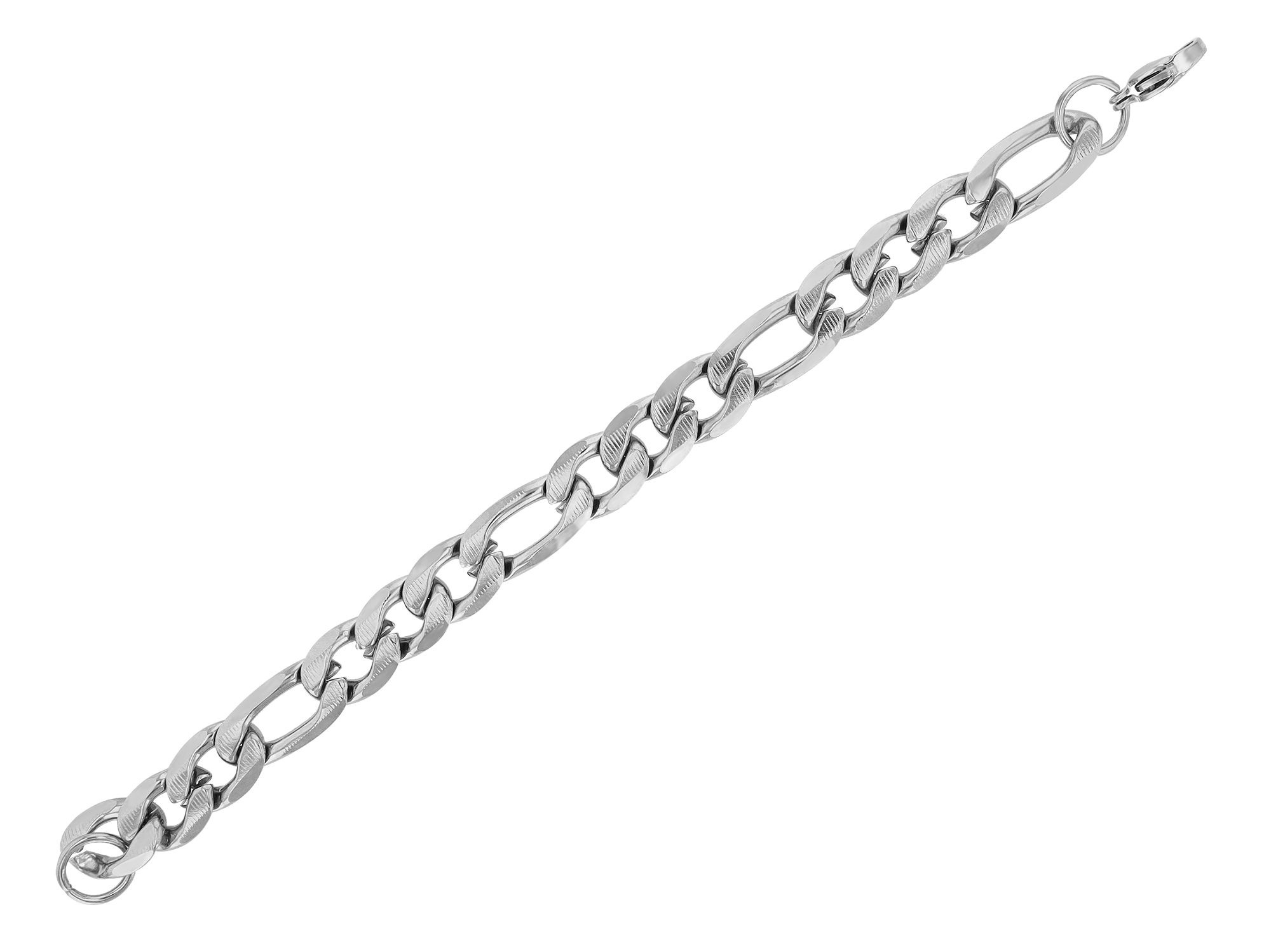 Adelia´s Armband »Unisex Armband aus Edelstahl 21 cm«
