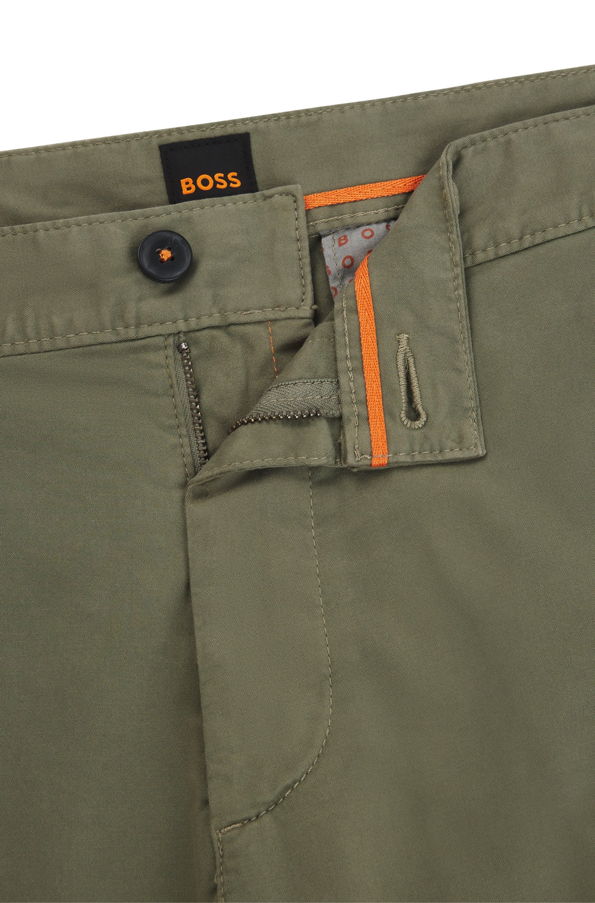 BOSS ORANGE Chinohose »slim«, mit Gesäßtaschen