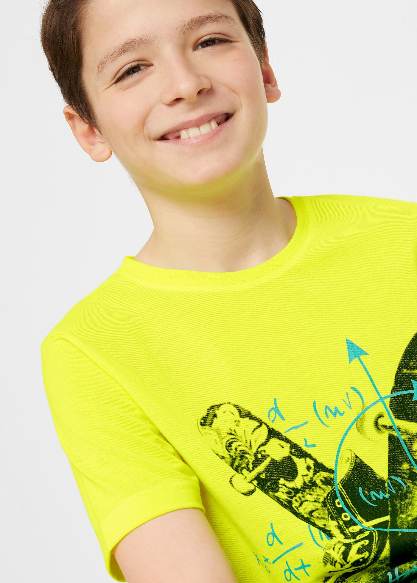 bonprix T-Shirt Regular Fit, Kurzarm, Rundhalsausschnitt, mit Frontdruck