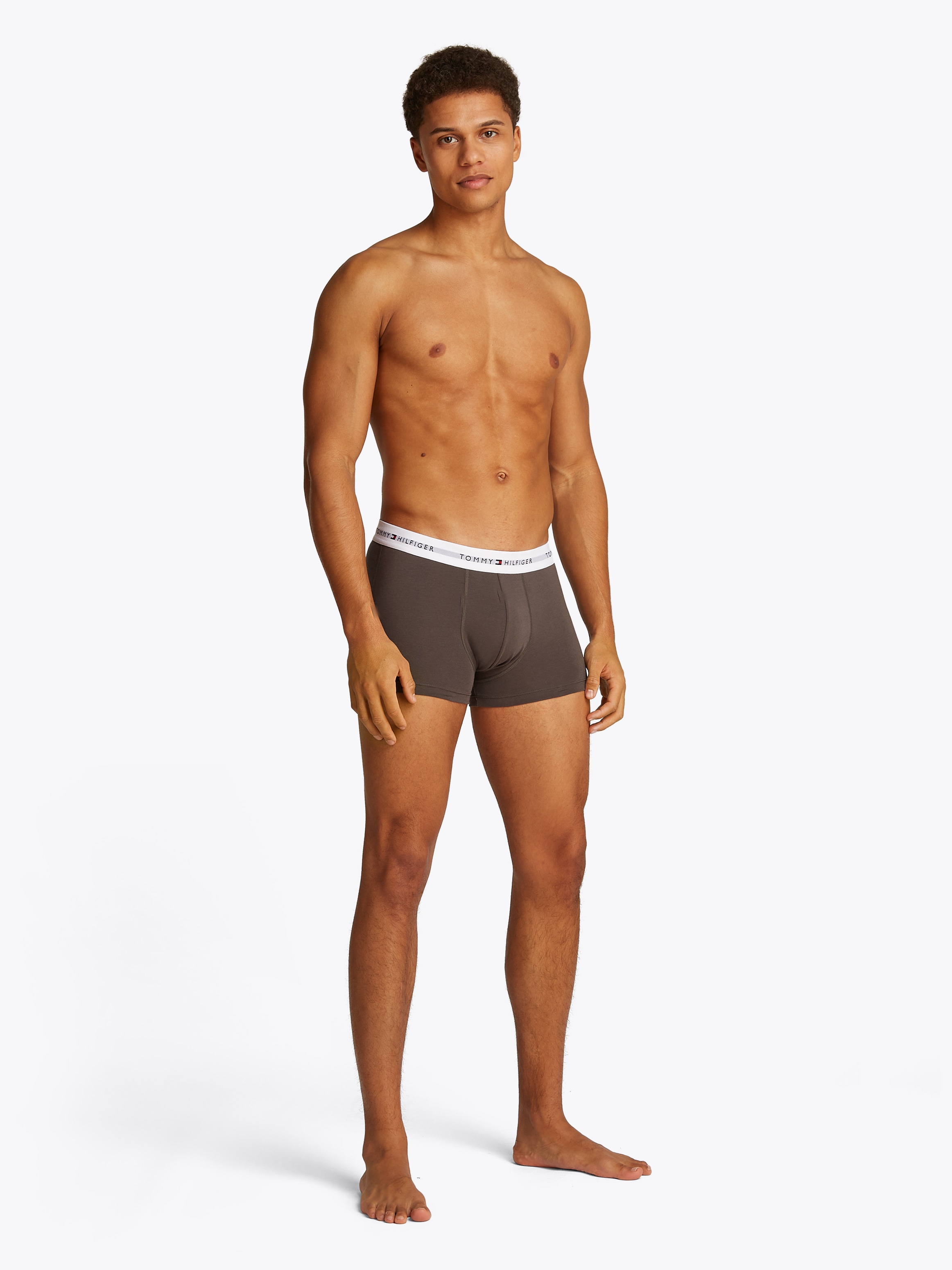 Tommy Hilfiger Underwear Boxer »TRUNK 3 PACK«, (3 St.), mit Logoschriftzug