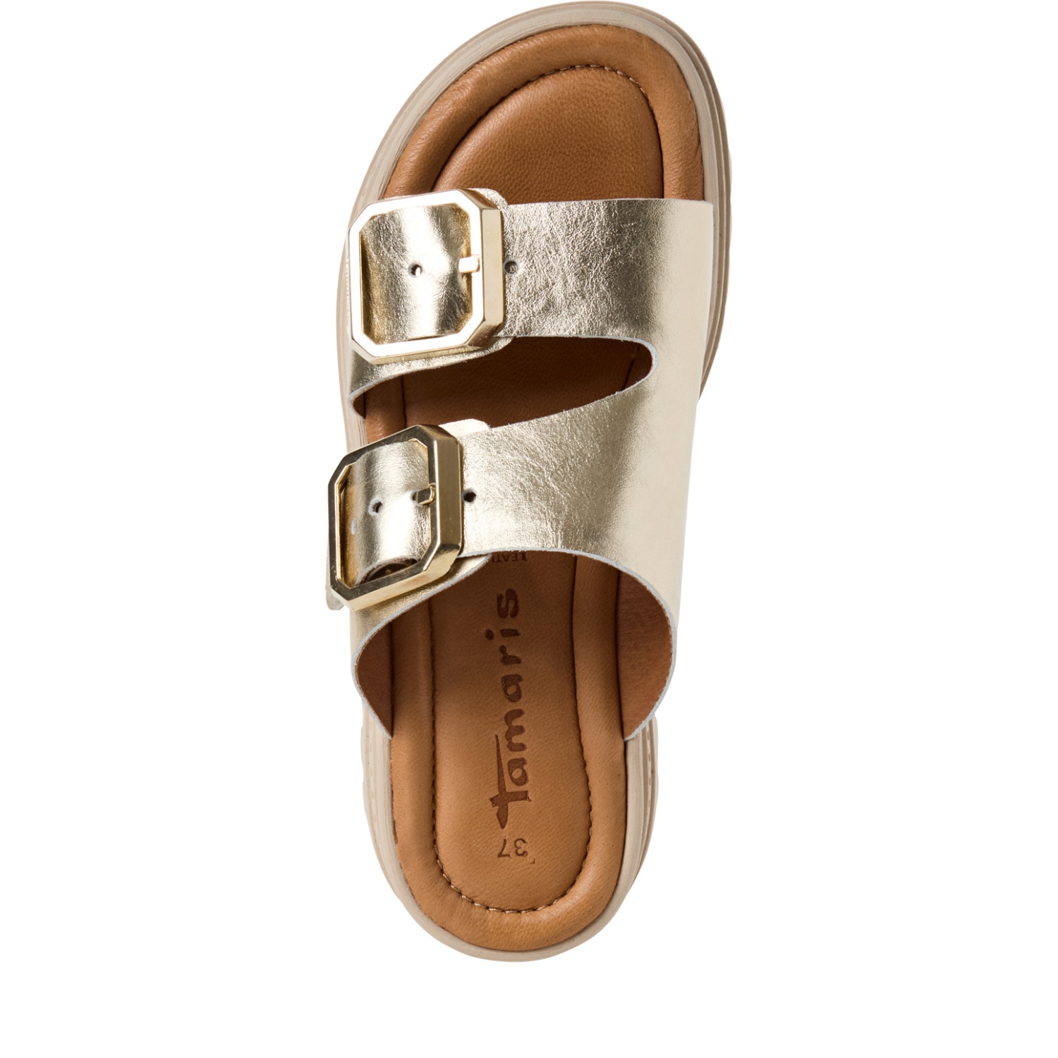 Tamaris Pantolette  Keilabsatz, Schlupfschuh, Sommerschuh mit Touch it-Ausstattung