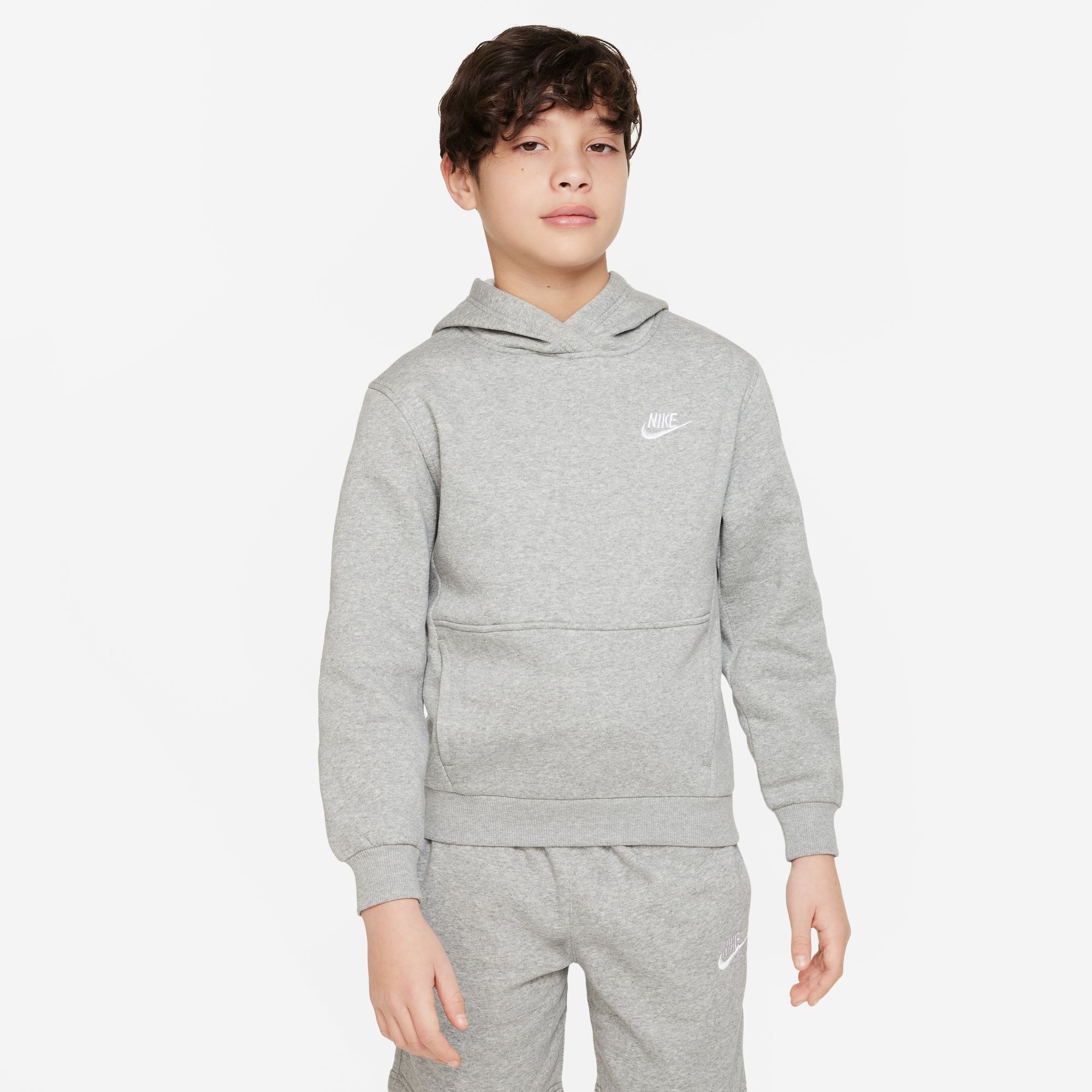 Nike Sportswear Kapuzensweatshirt »CLUB FLEECE BIG KID'S PULLOVER HOODIE«