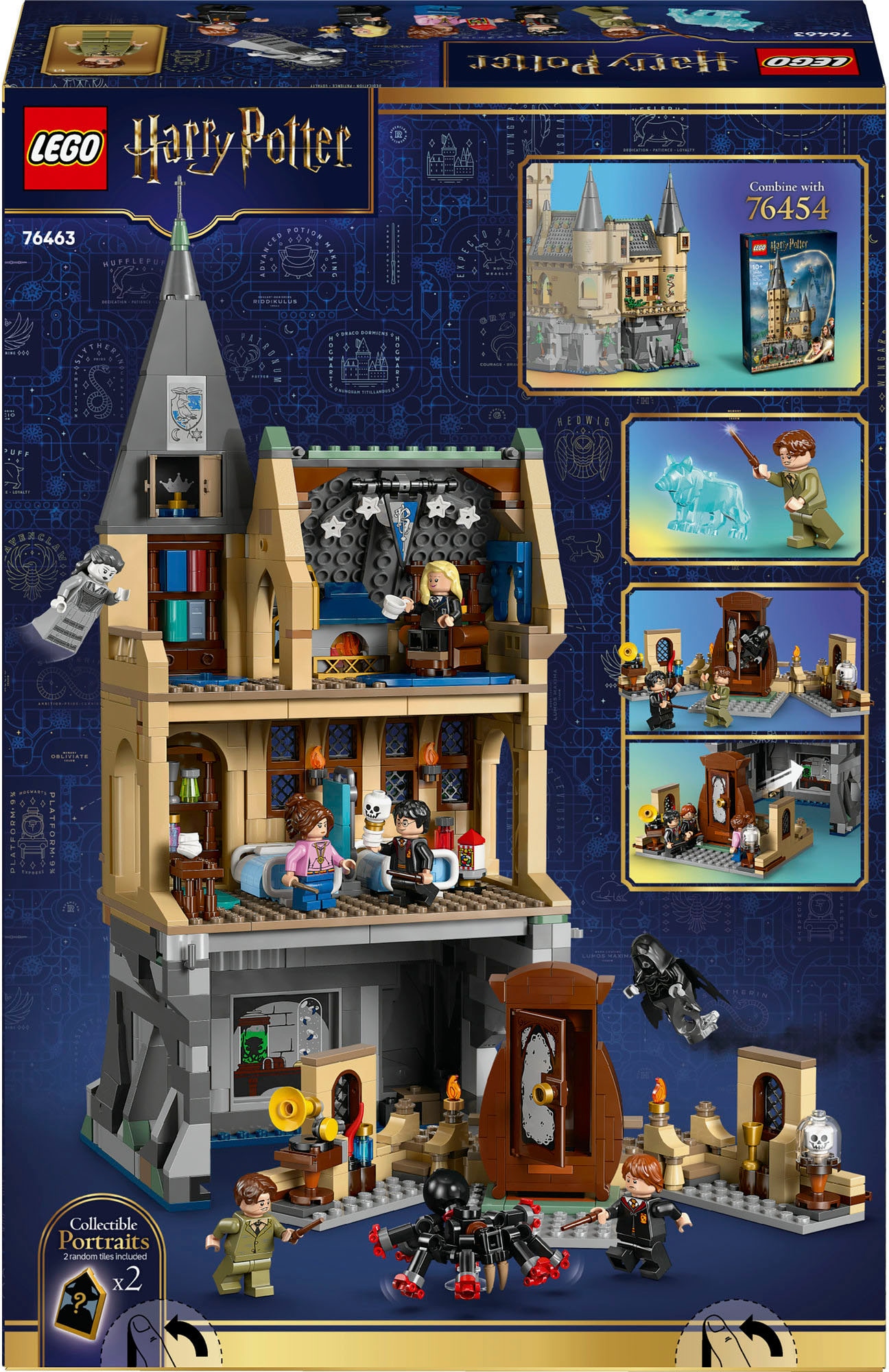 LEGO® Konstruktionsspielsteine »Schloss Hogwarts: Krankenflügel (76463), LEGO Harry Potter«