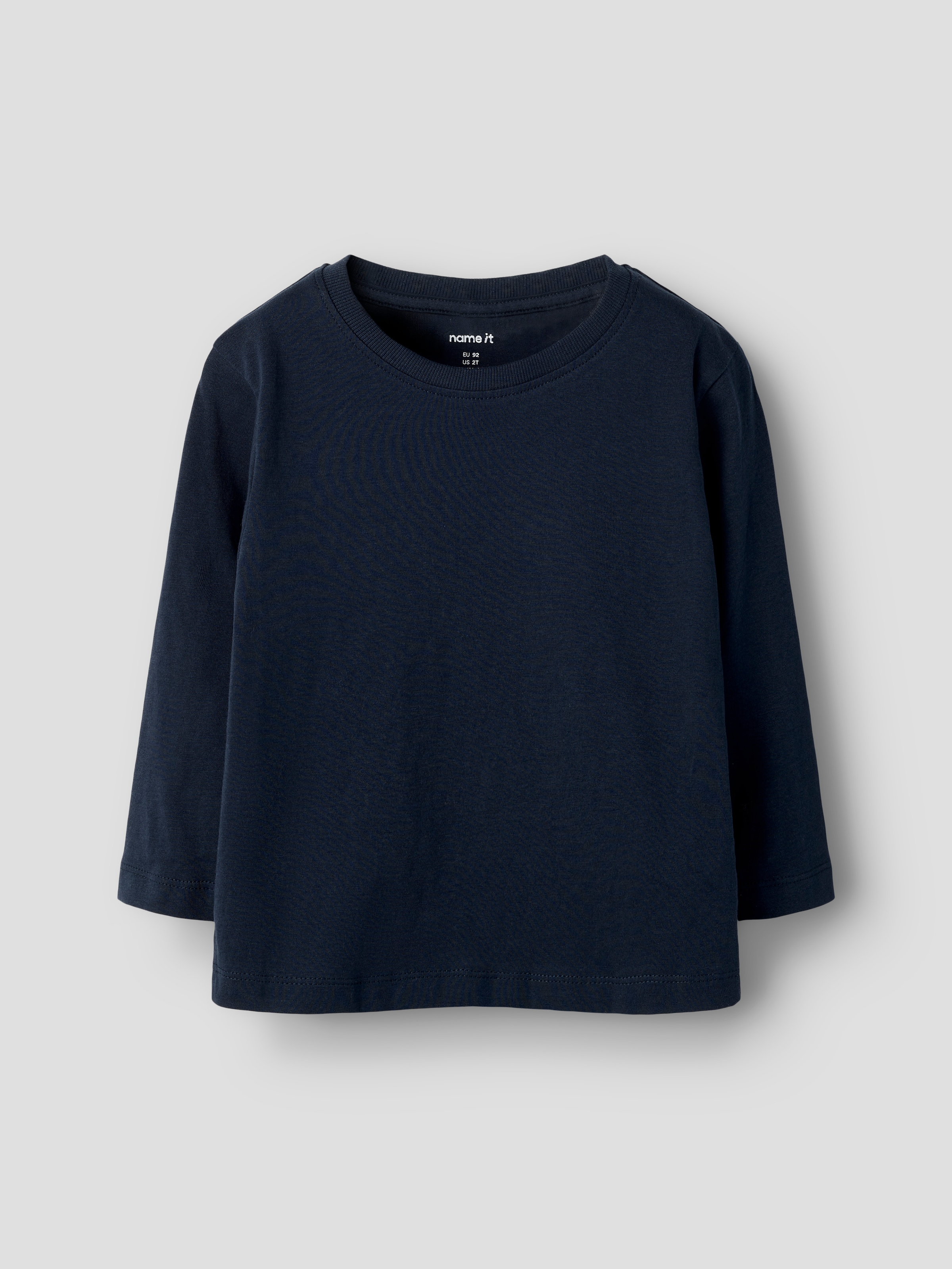 Name It Langarmshirt »NMMVOBBO LS NREG TOP NOOS« in Basic-Form