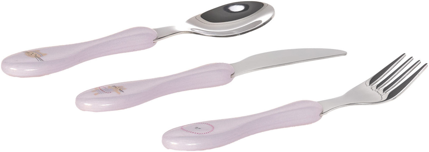 LÄSSIG Kinderbesteck »Tiny Team Cat«