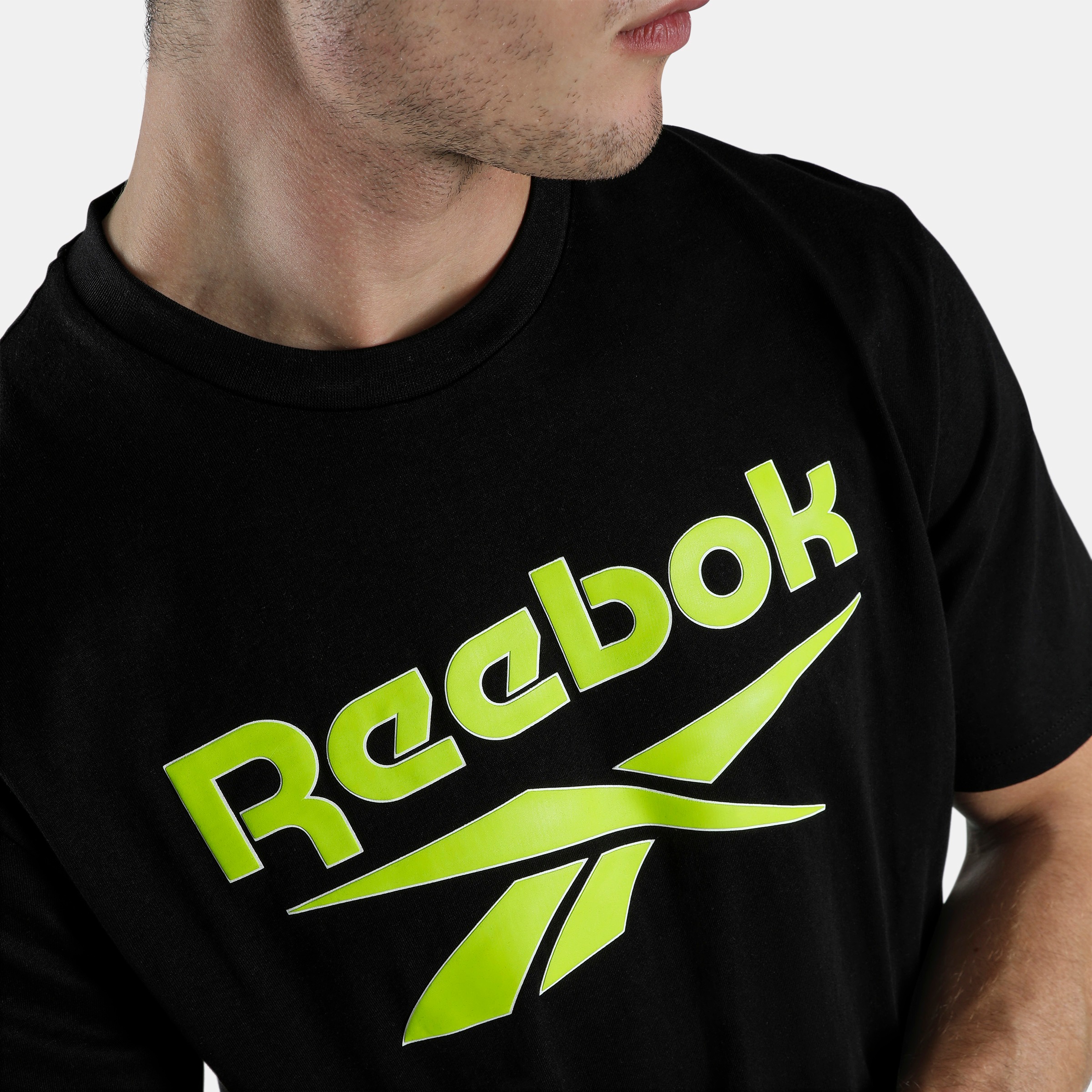 Reebok T-Shirt »HIGH DENSITY LOGO T-SHIRT« für sportliche Aktivitäten, sportlicher Stil