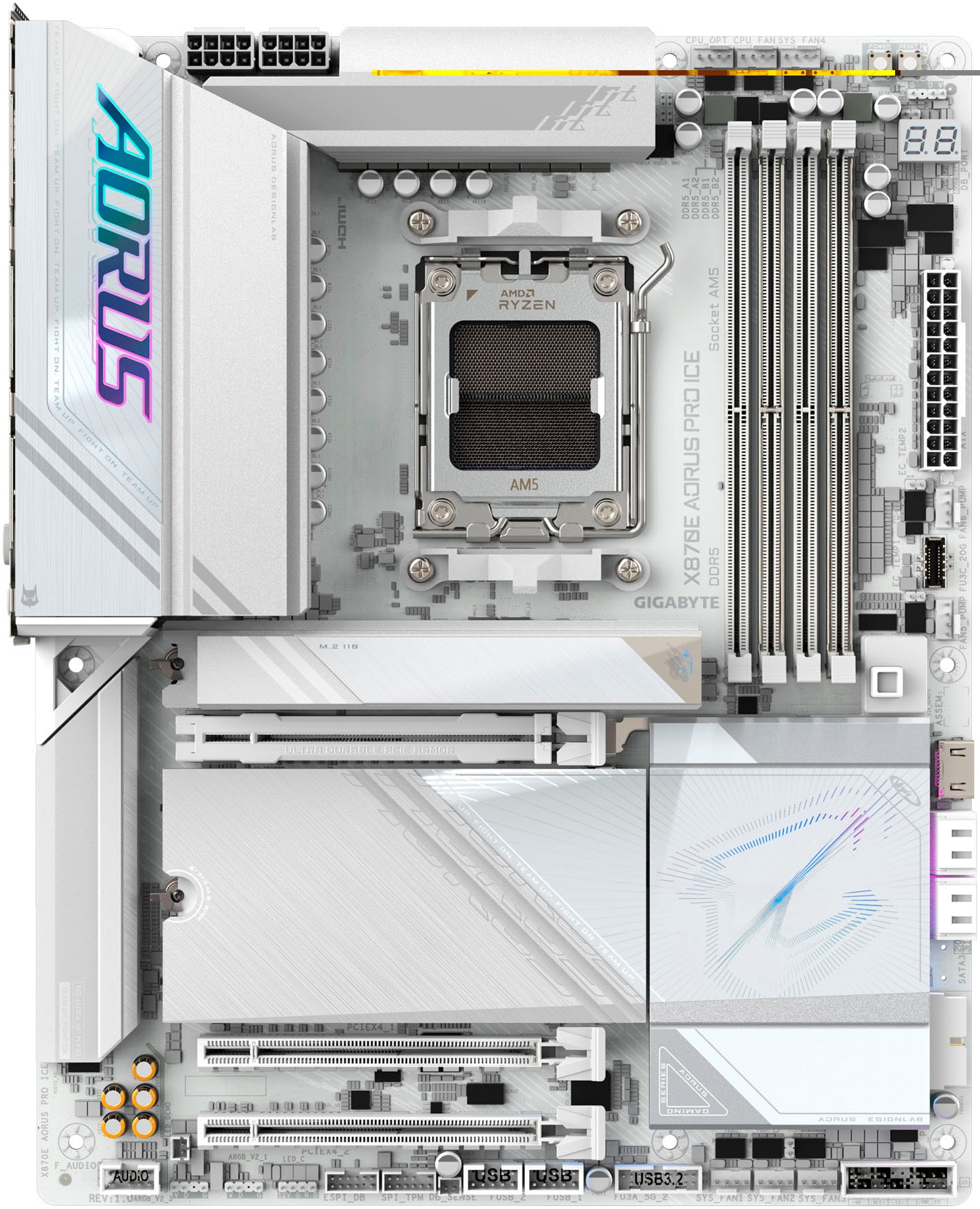 Gigabyte Mainboard »X870E AORUS PRO ICE«