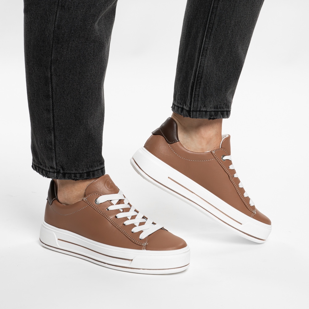 Ara Plateausneaker »CANBERRA«  , Freizeitschuh, Halbschuh, Schnürschuh in Komfortweite G (= weit),