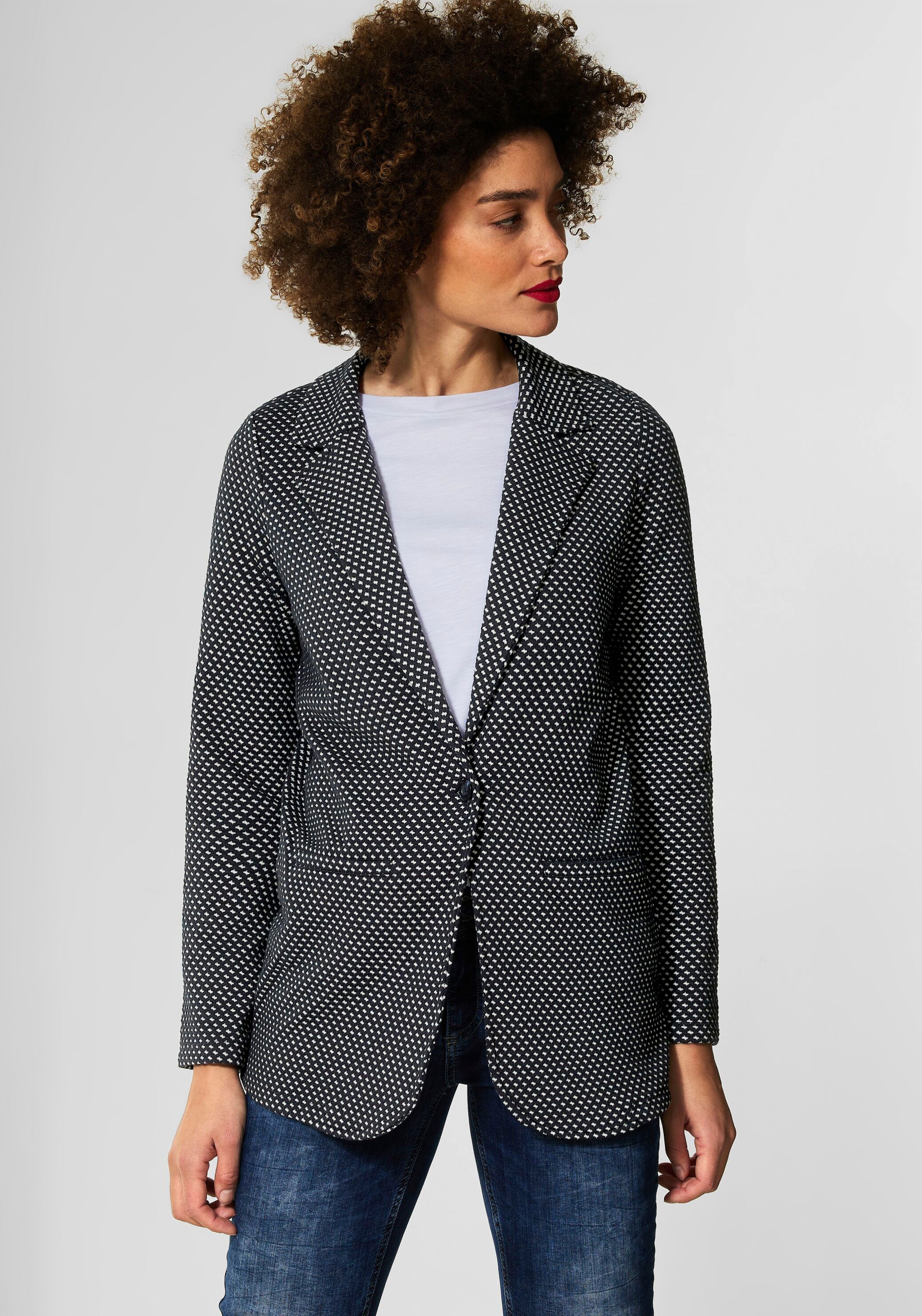 STREET ONE Longblazer, mit Minimalprint kaufen