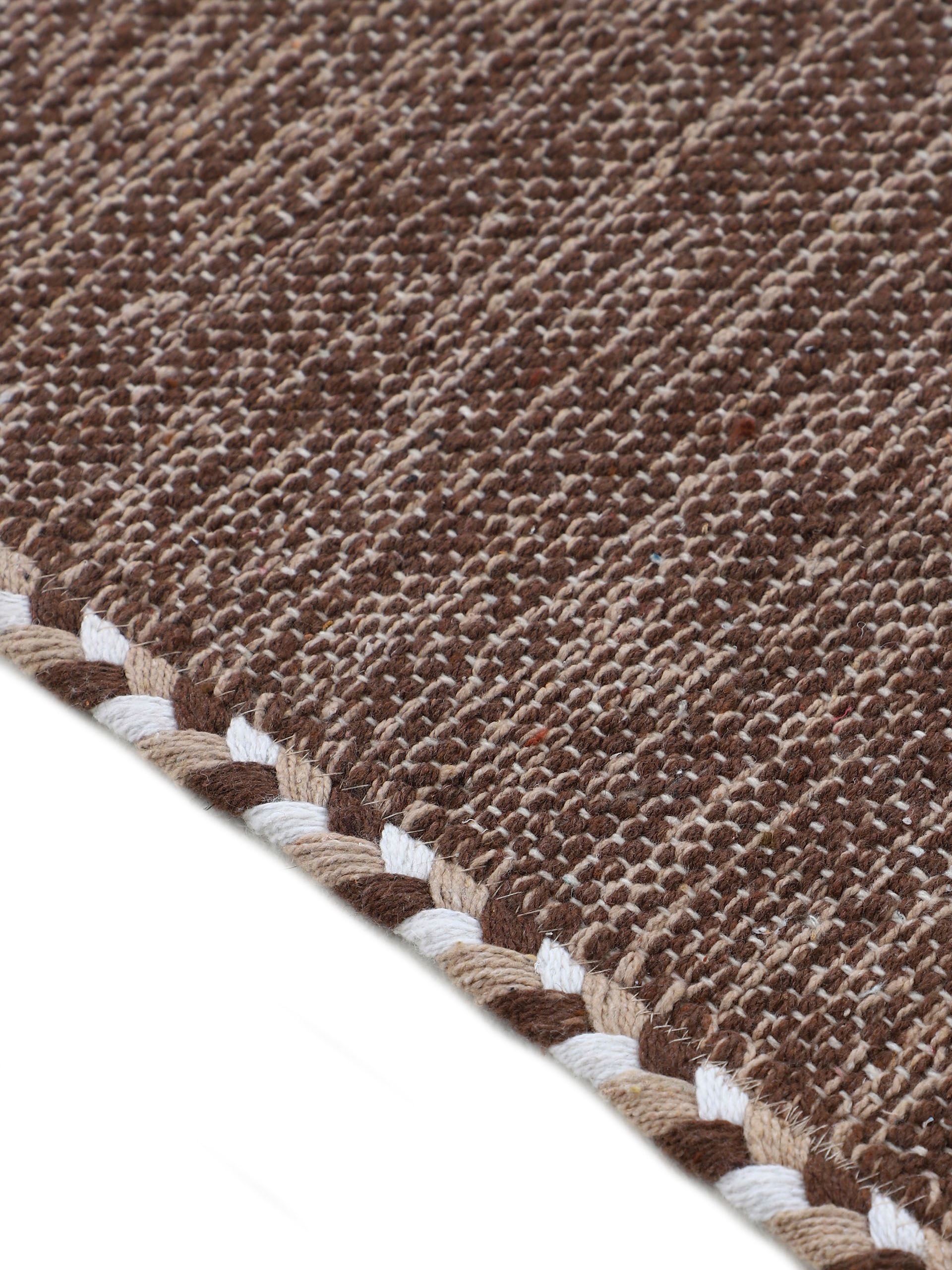 carpetfine Teppich »Kelim Azizi«, rechteckig, 5 mm Höhe, Baumwolle, Wendeteppich mit Fransen, Wohnzimmer