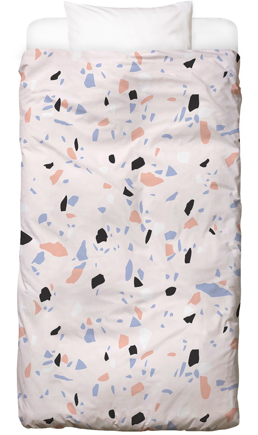 Juniqe Bettwäsche »Sweet Terrazzo Texture«, In vielen weiteren Designs erhältlich