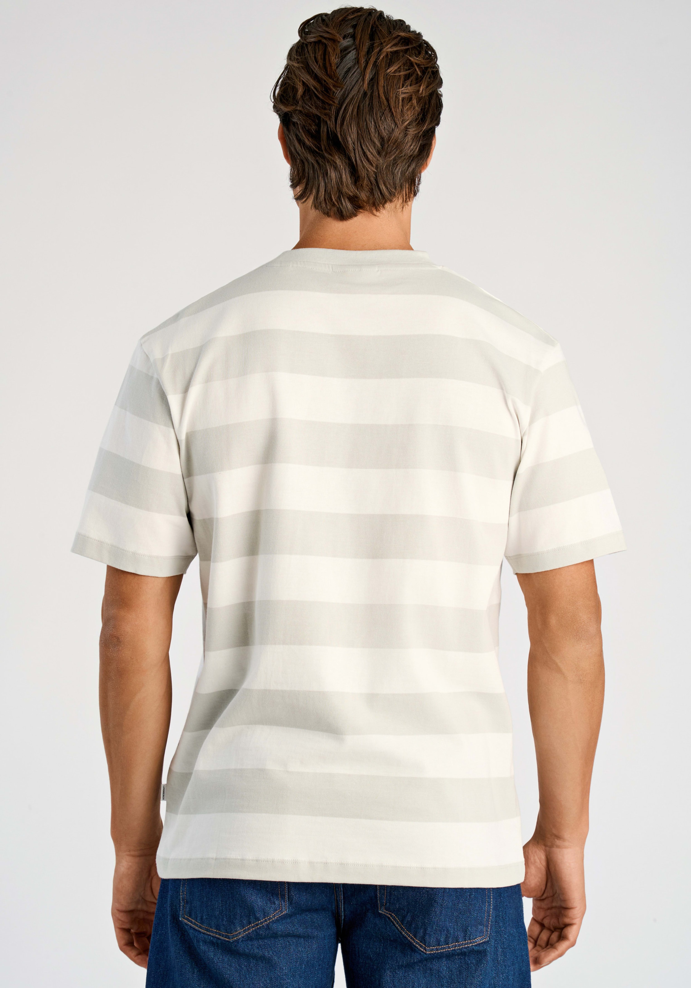 LINDBERGH Kurzarmshirt im Streifen-Design