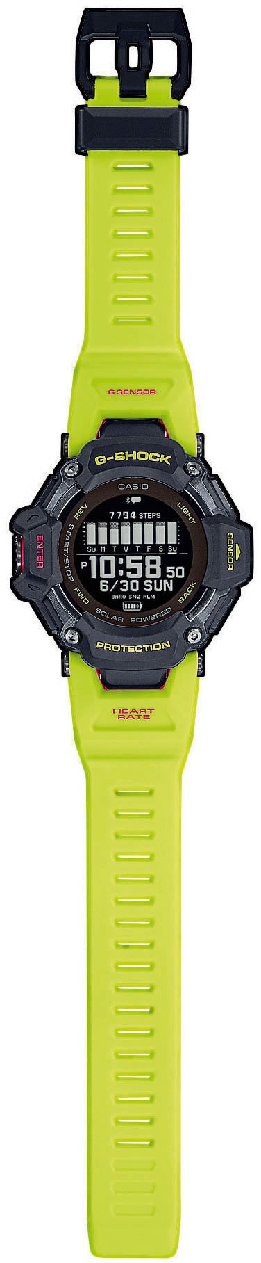 CASIO G-SHOCK Smartwatch »GBD-H2000-1A9ER«, (Solar)