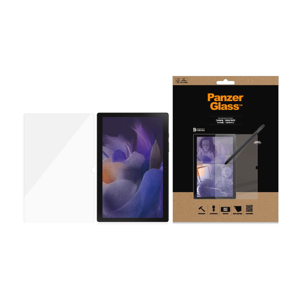 Displayschutzfolie »Screen Protector Glass Samsung Galaxy Tab A8«