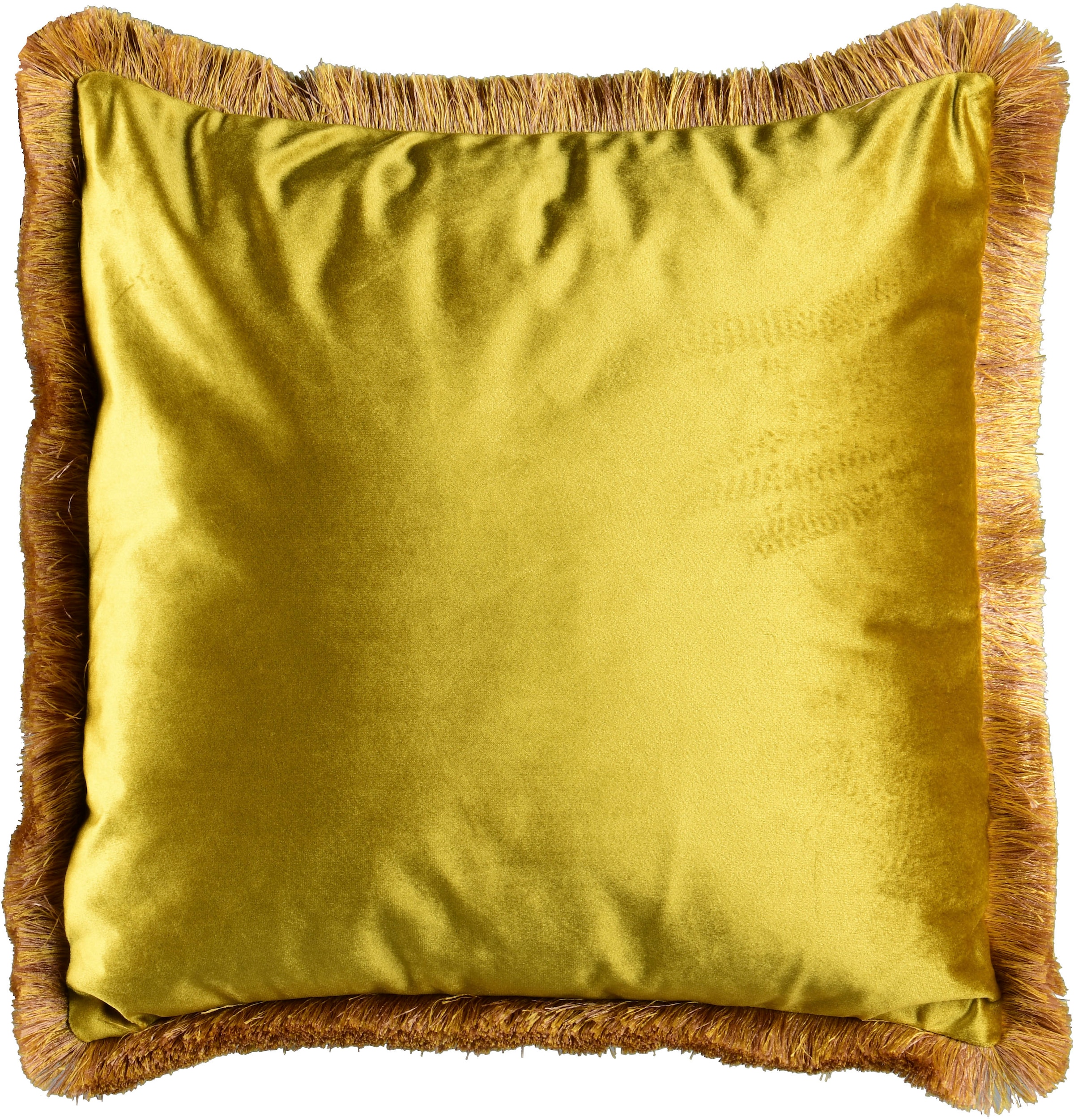 MIRRORS AND MORE Dekokissen »ELONA« unifarben, Dekokissen mit Füllung