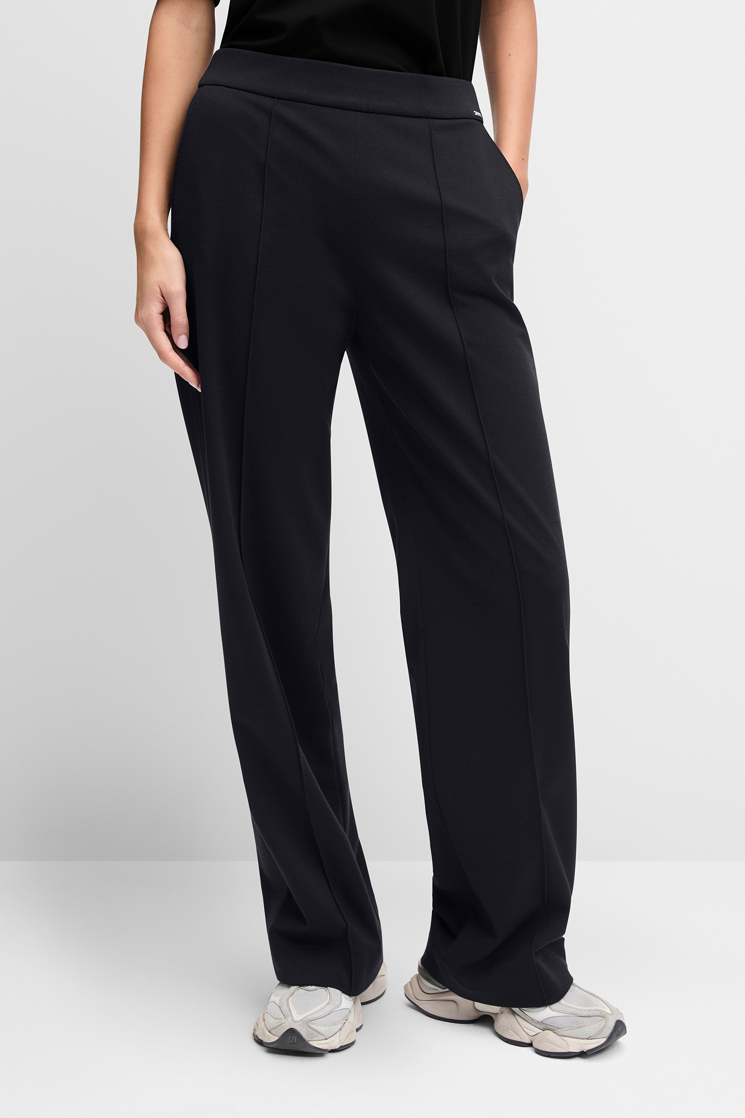 Cinque Marlene-Hose »CISILASSO«  elastischer Bund, hohe Leibhöhe, weites Bein