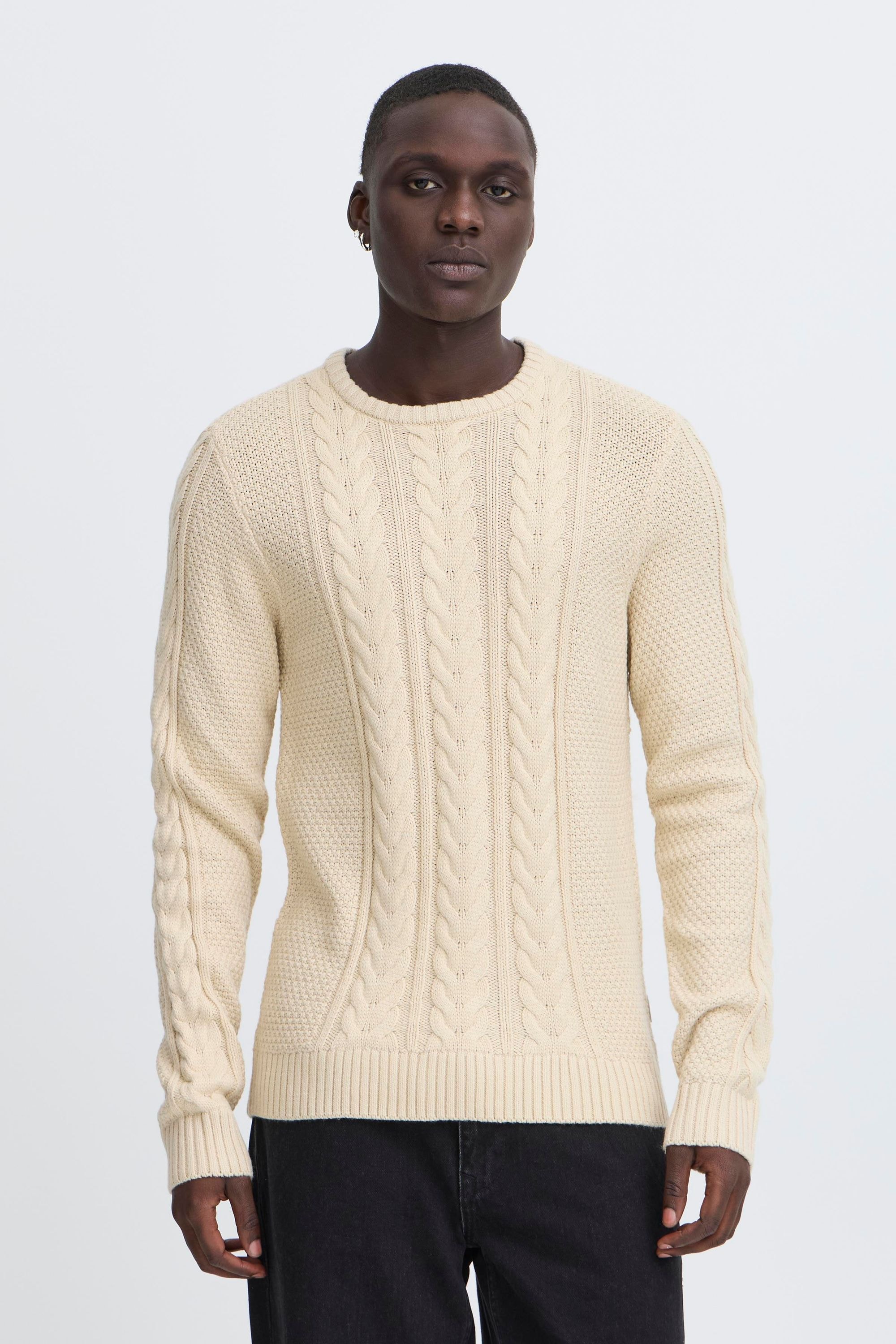 Blend Strickfleece-Pullover »Strickpullover BHBASIM«
